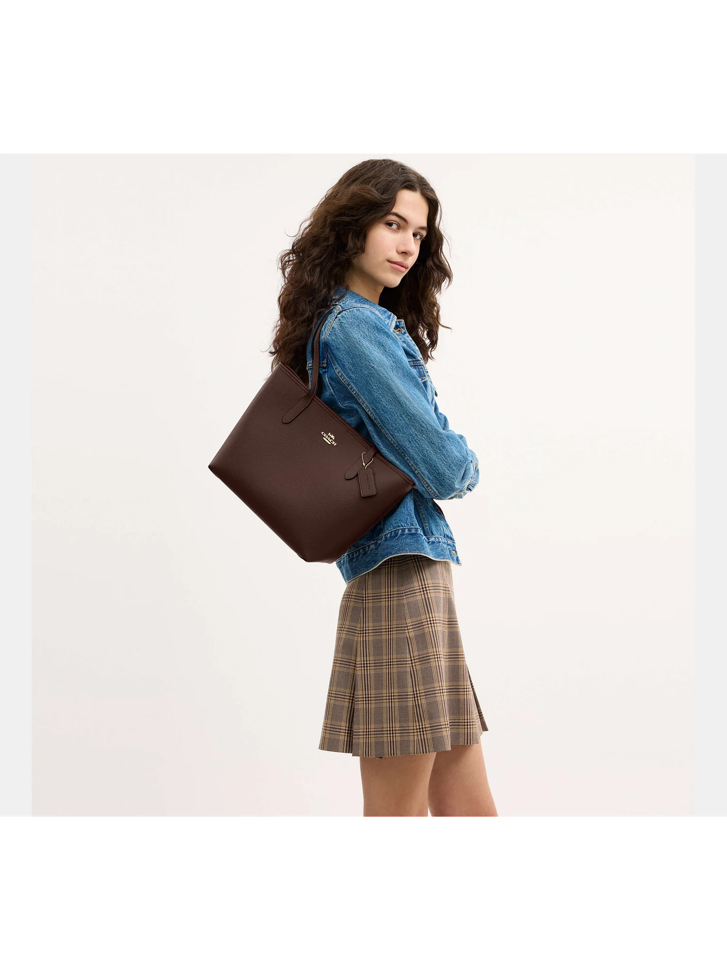 Женская сумка-тоут Coach City среднего размера — 7