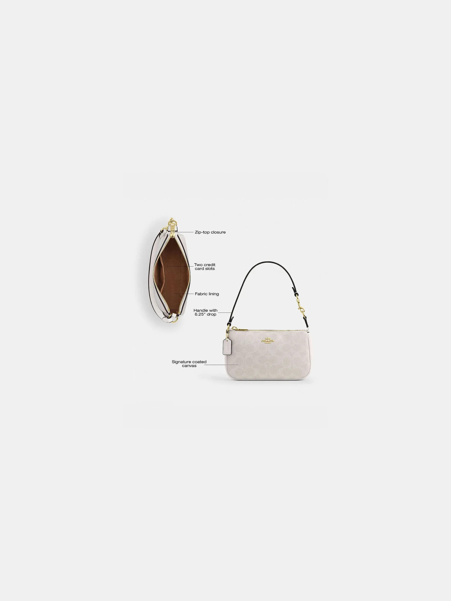 Сумка на плечо Coach Nolita 19 — 5