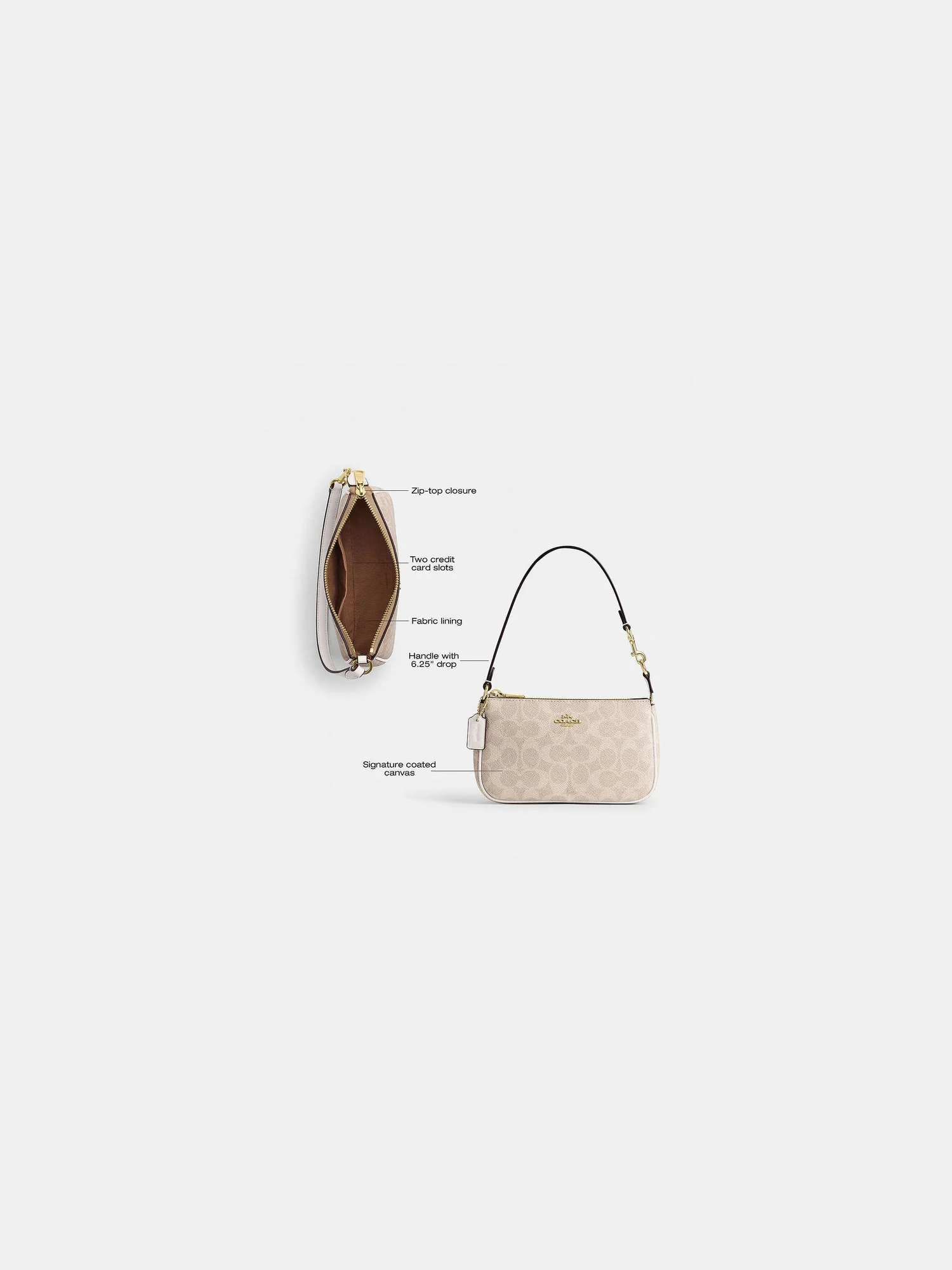 Сумка на плечо Coach Nolita 19 — 5