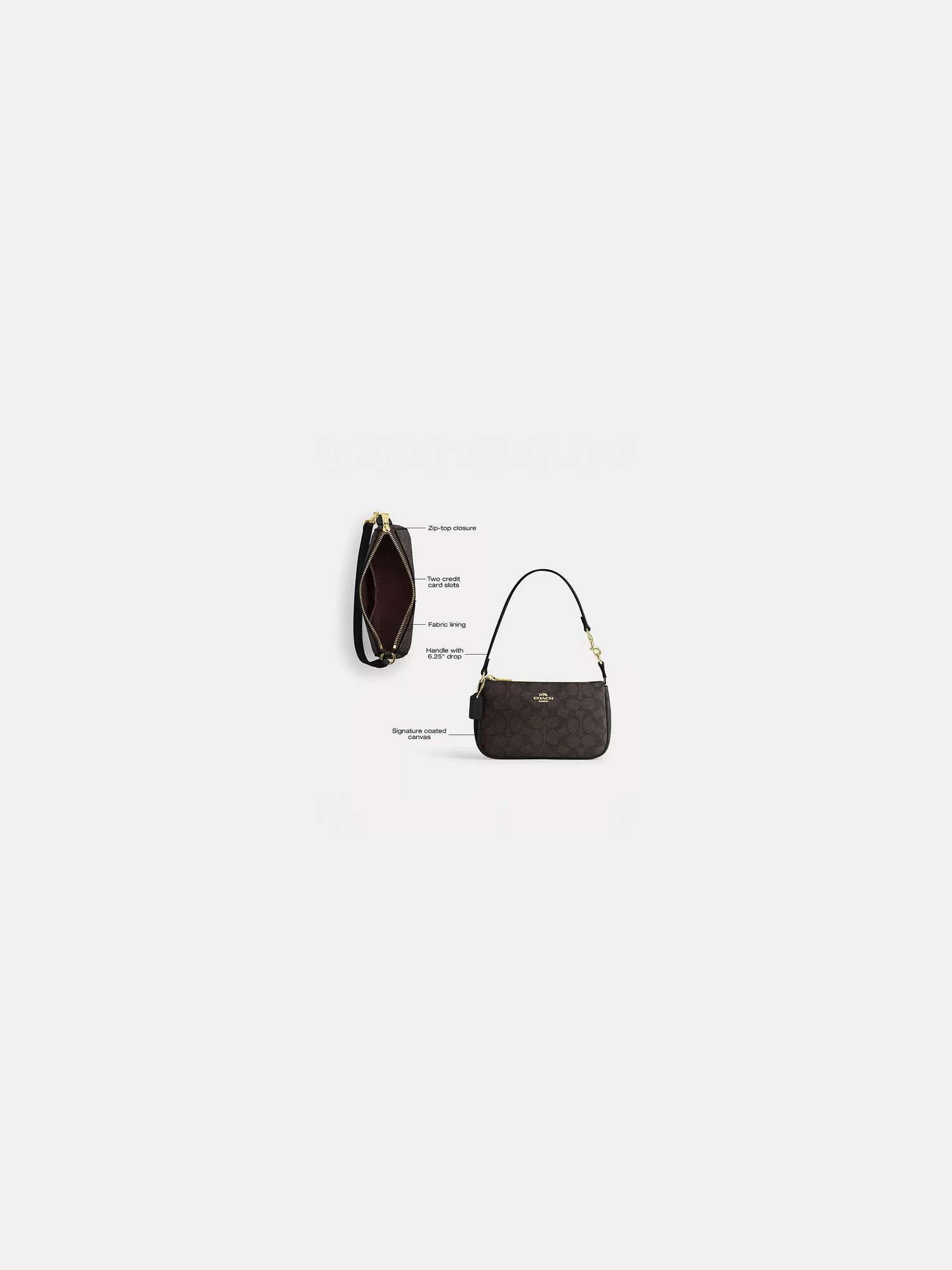 Сумка на плечо Coach Nolita 19 — 5