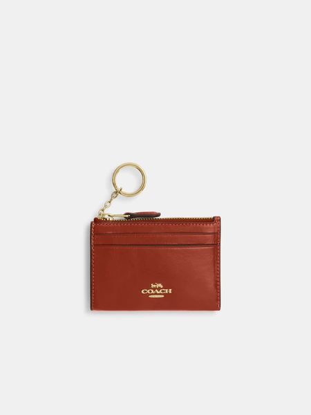 Мини-кардхолдер Coach Essential с кольцом для ключей