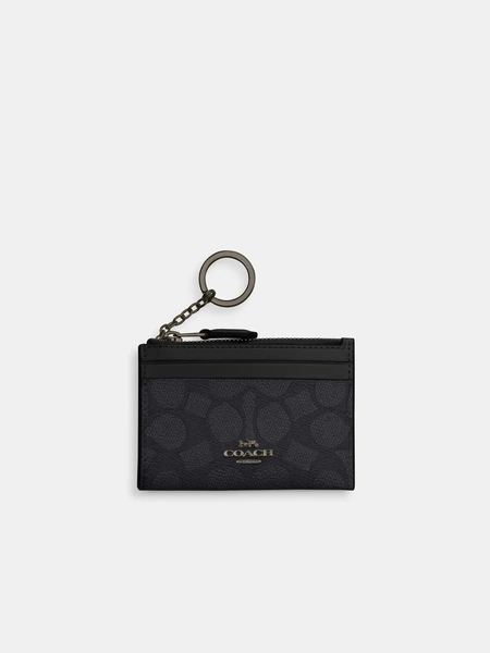 Мини-кардхолдер Coach Essential с кольцом для ключей