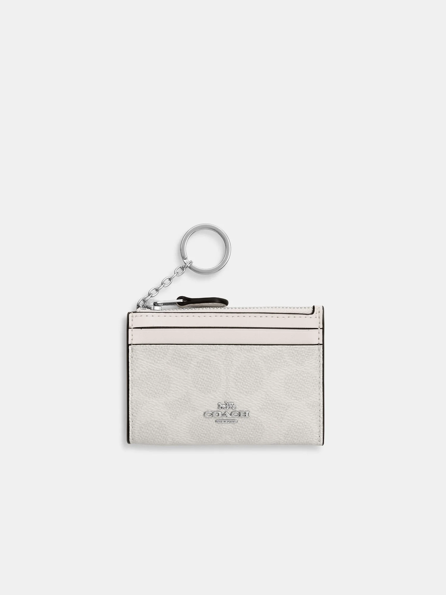 Мини-картхолдер Coach с кольцом для ключей — 1