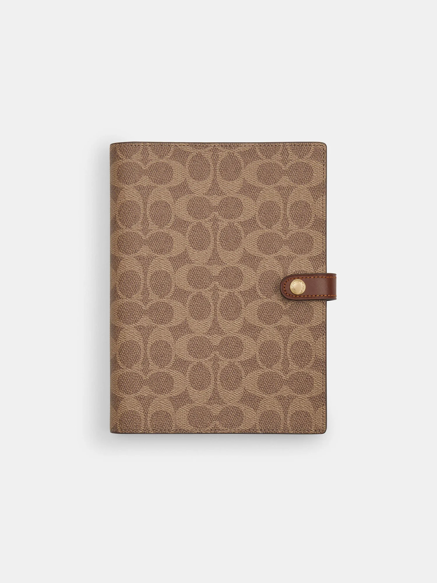 Блокнот Coach в фирменном покрытии Signature — 1