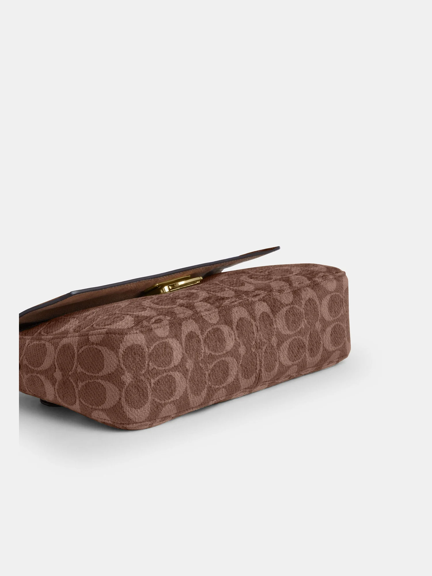 Сумка Coach Etta на плечо с клапаном — изображение 4 из 18, коричневый хаки