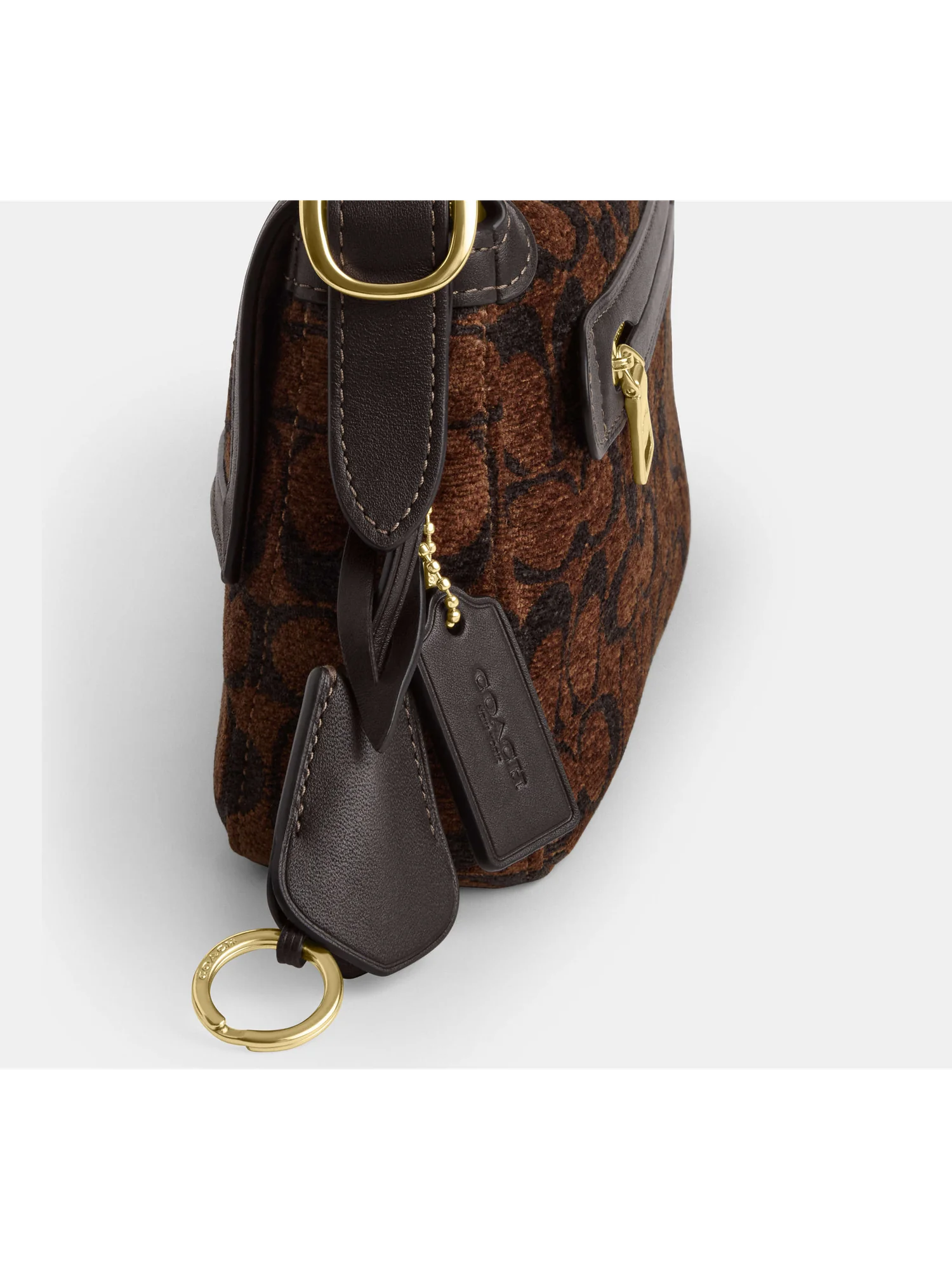 Сумка Coach Etta на плечо с клапаном — 5