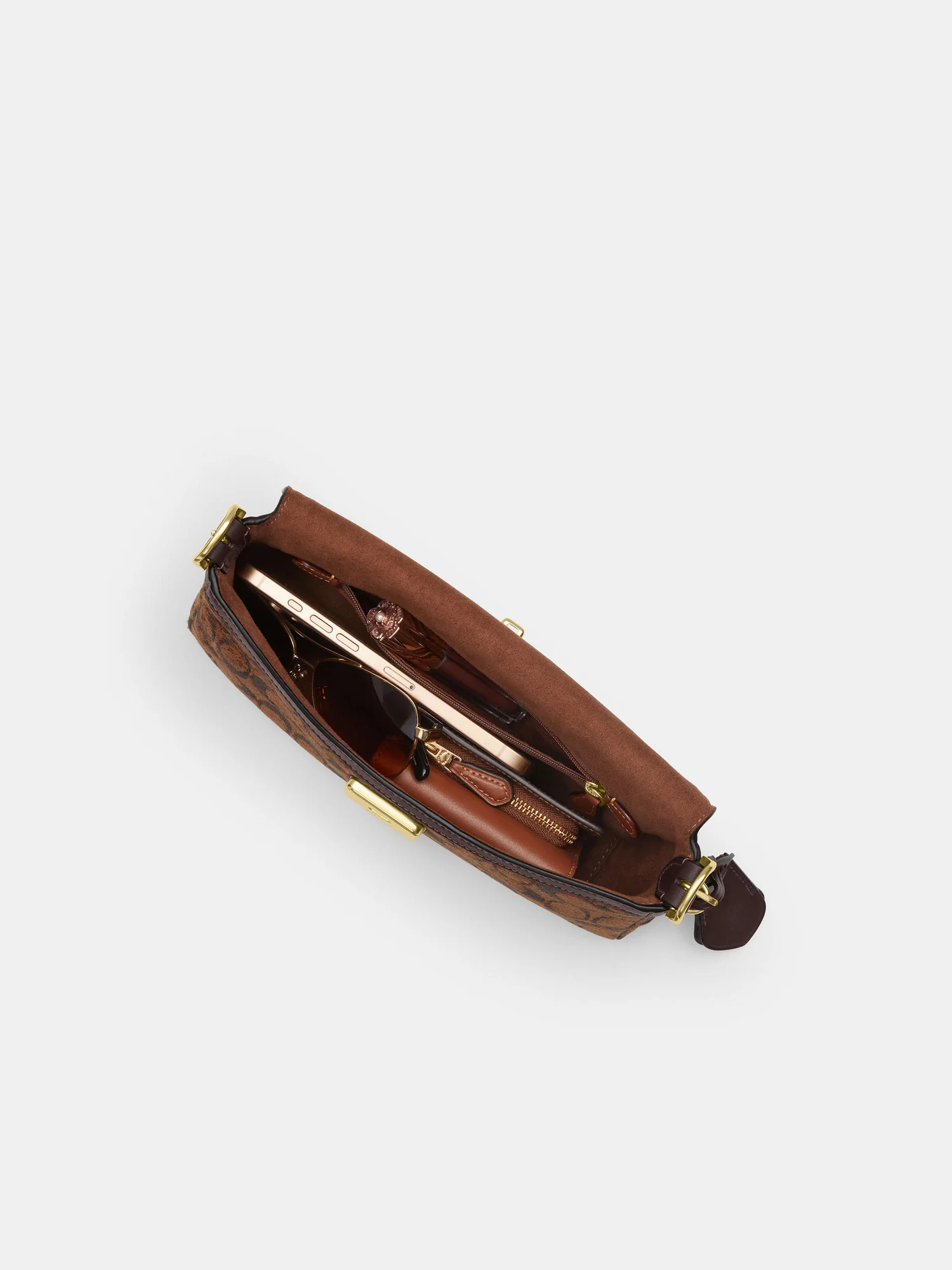 Сумка Coach Etta на плечо с клапаном — 10