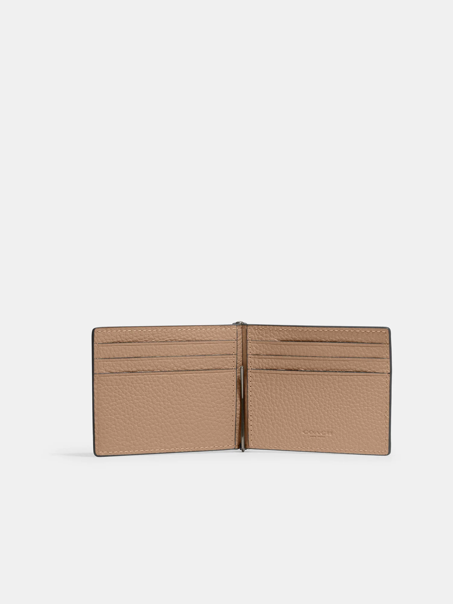 Тонкий кошелек Coach с зажимом для купюр — 8