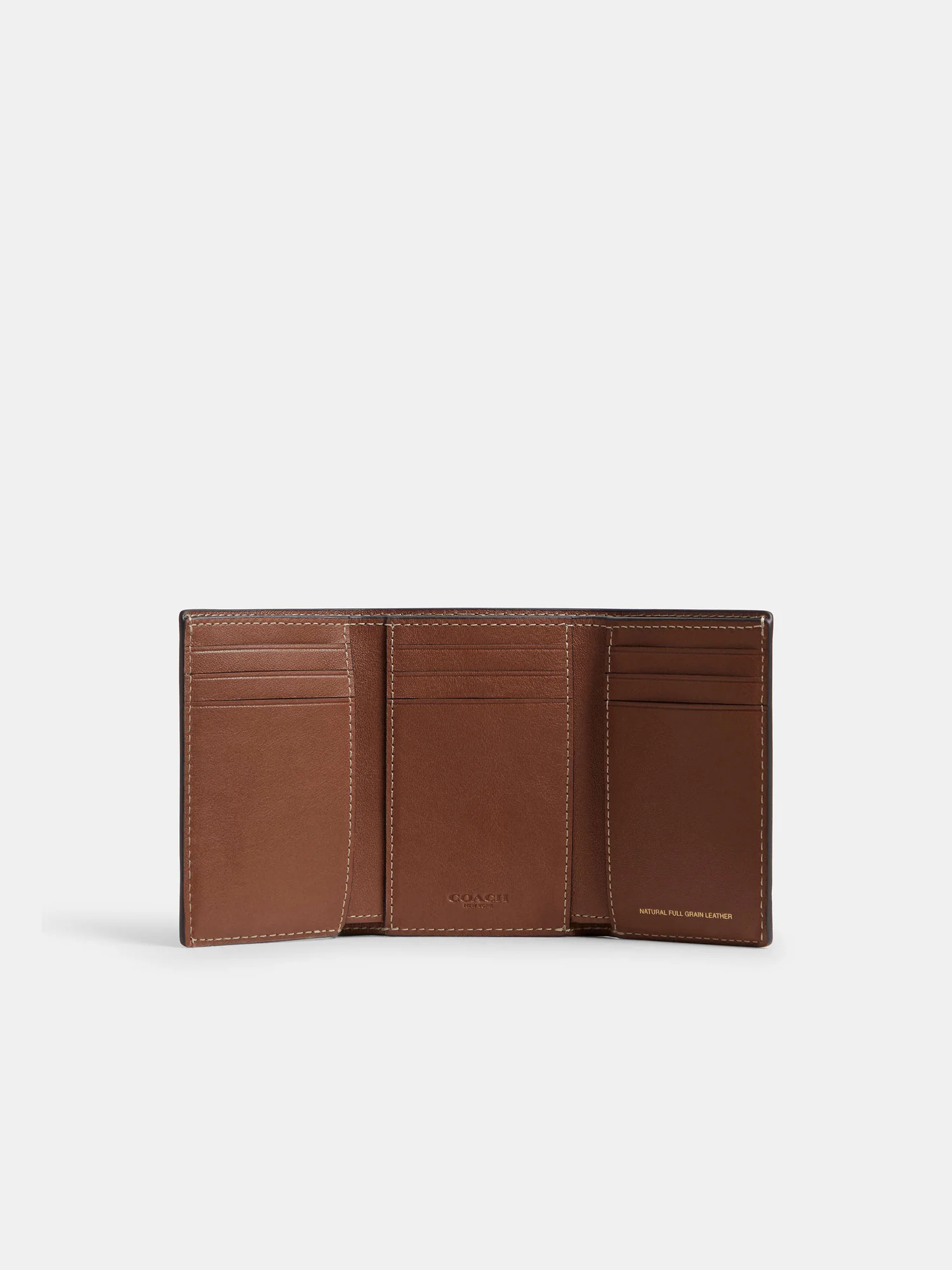 Кошелек Coach тройного сложения — 3