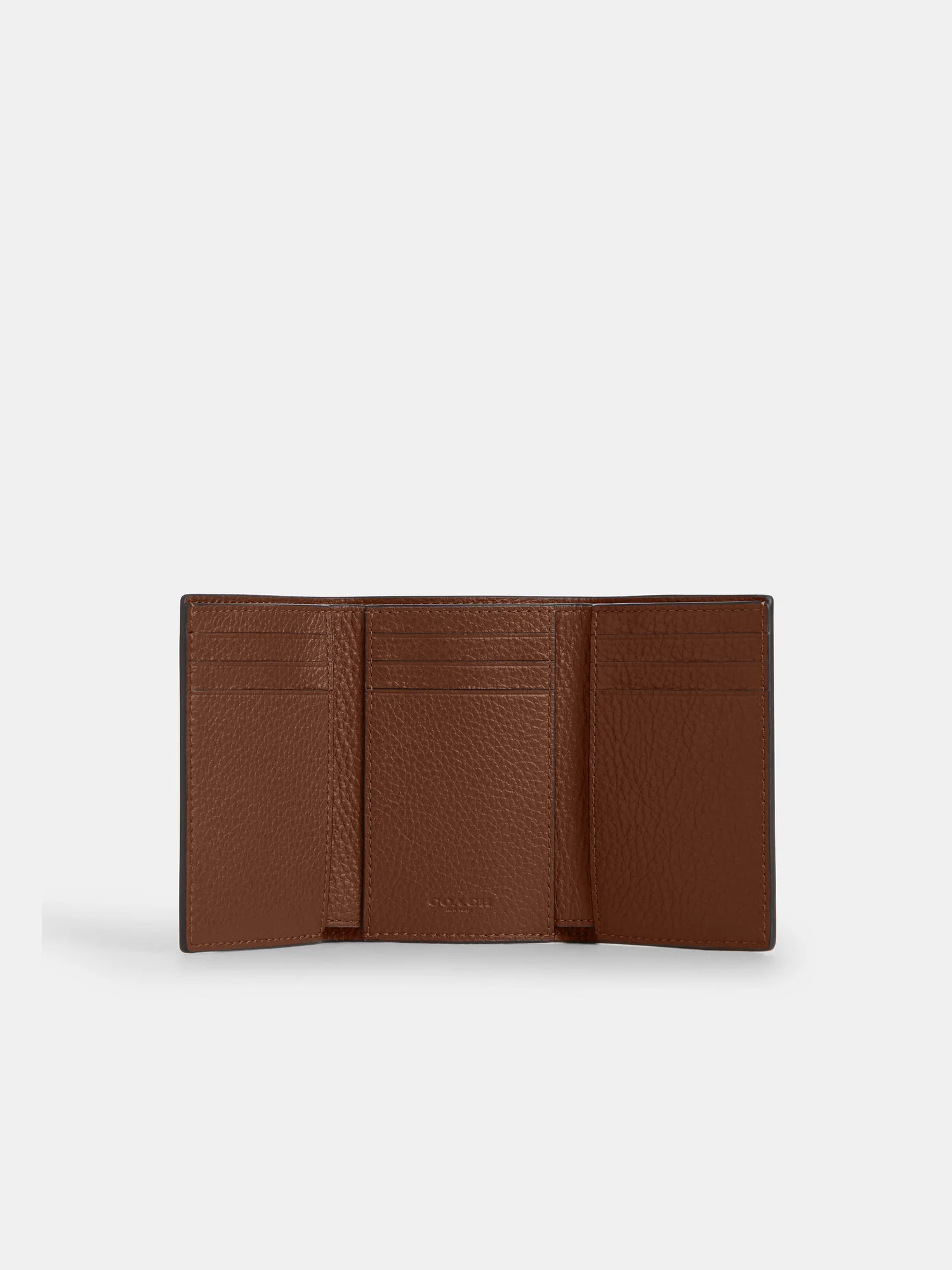 Кошелек Coach тройного сложения — 2