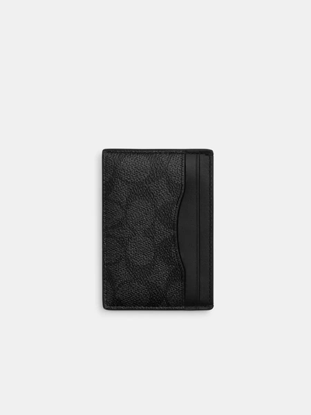 Картхолдер Coach с зажимом для денег