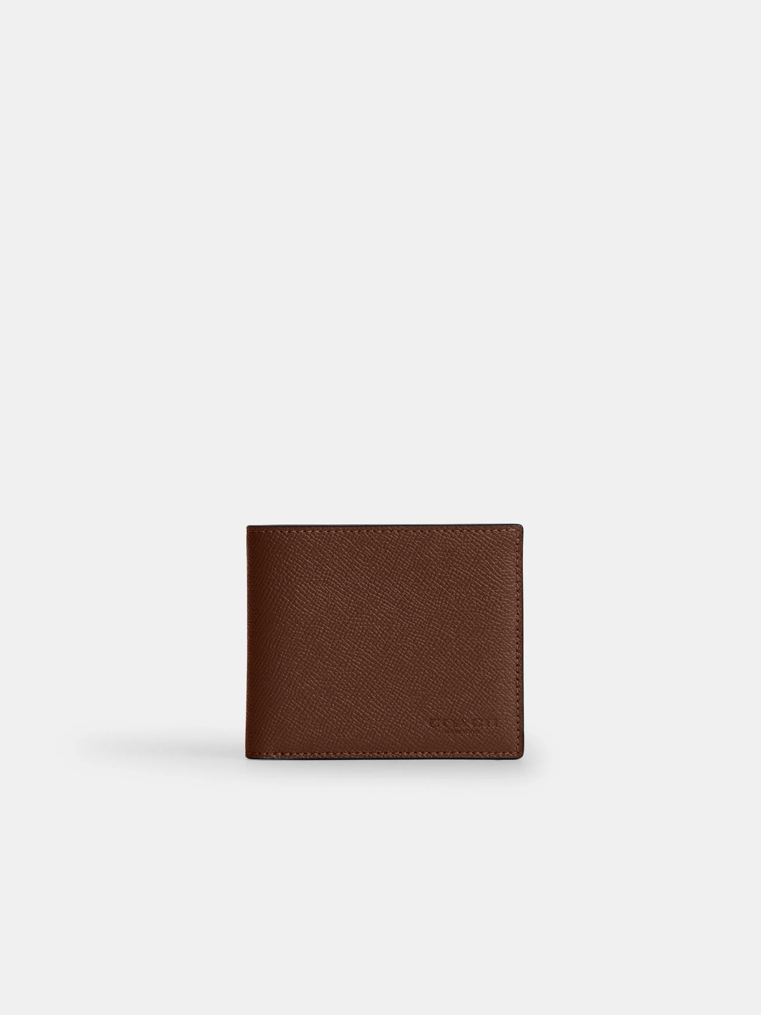 Кожаное портмоне Coach с окошком для документов — 6
