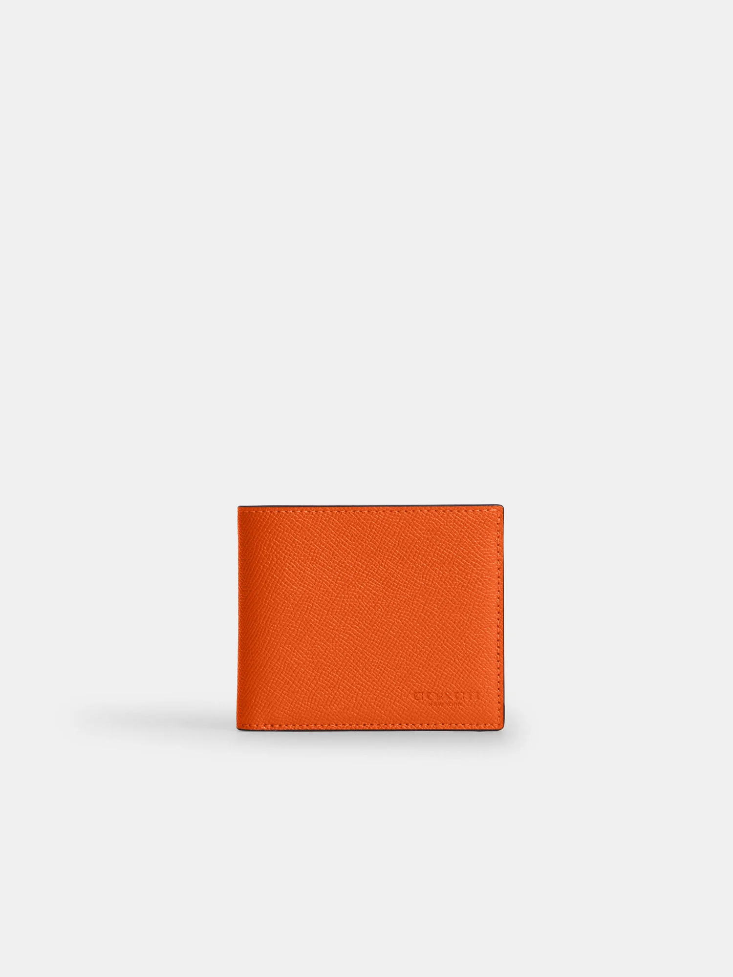 Кожаное портмоне Coach с окошком для документов — 6