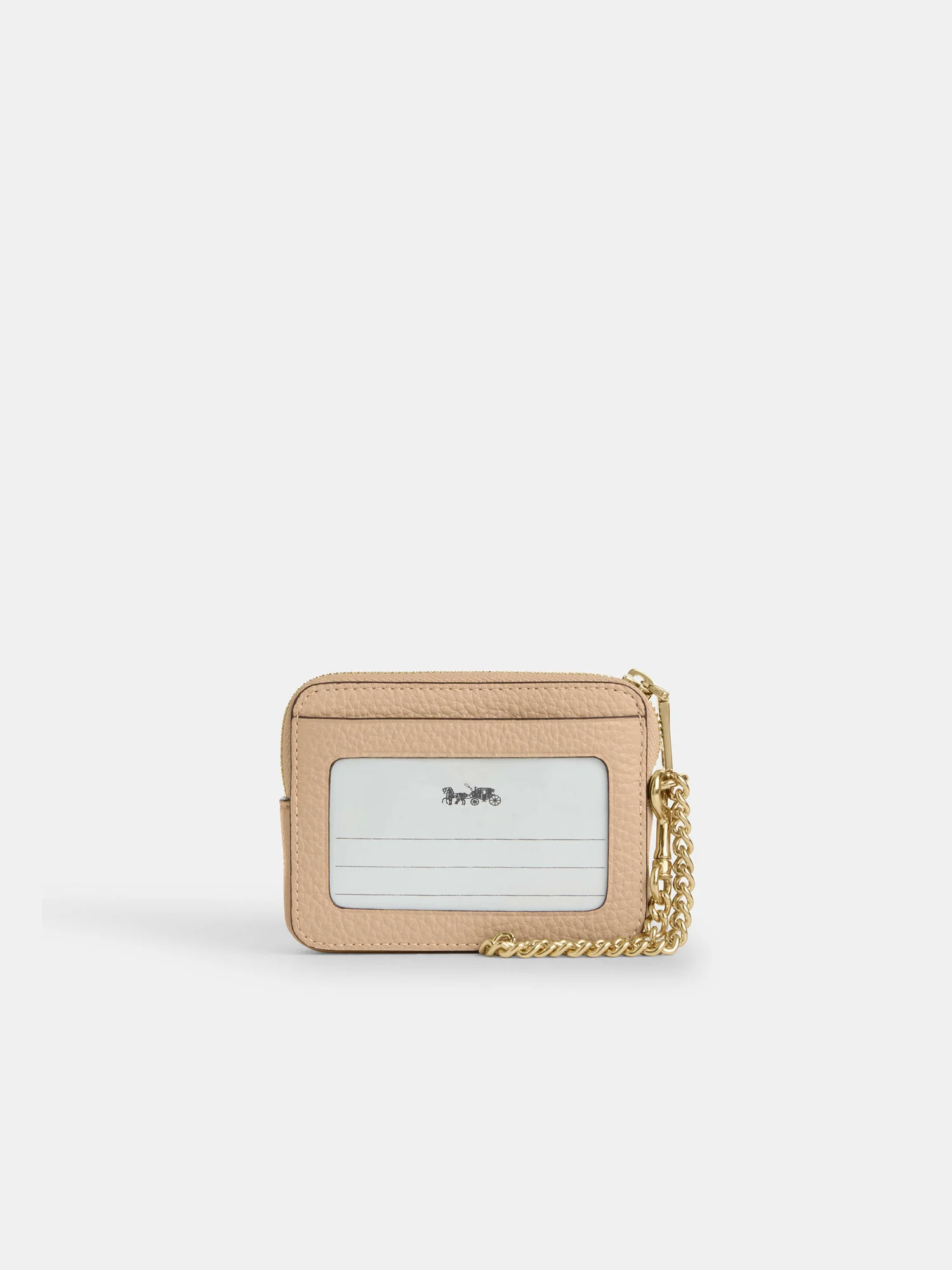 Картхолдер Coach на молнии — 2