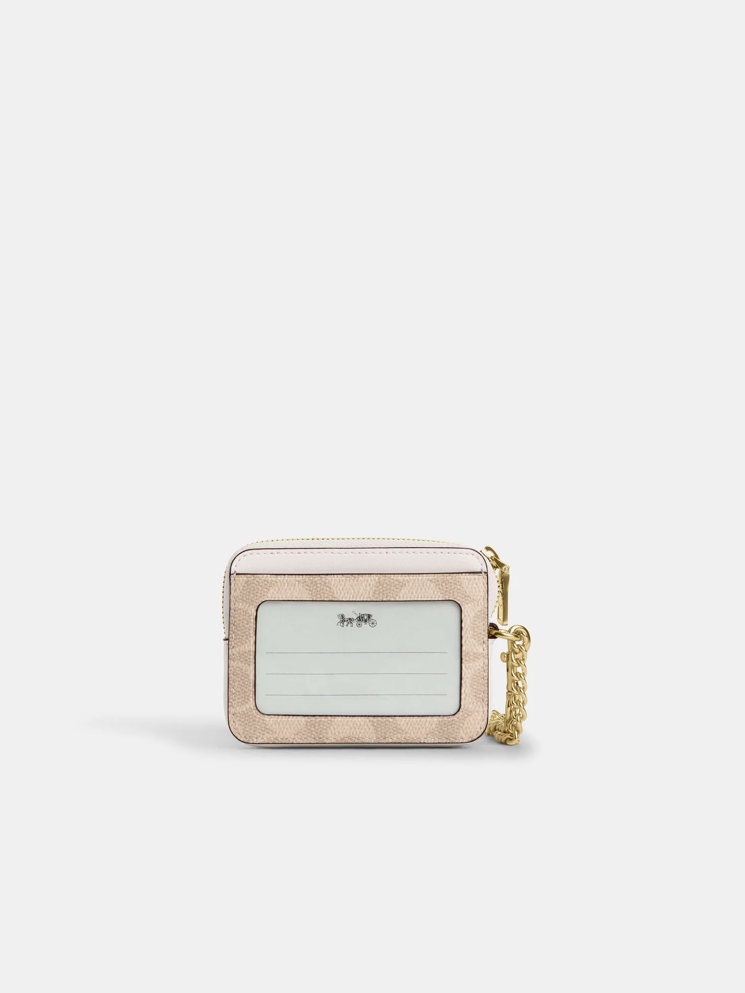 Картхолдер Coach на молнии — 2