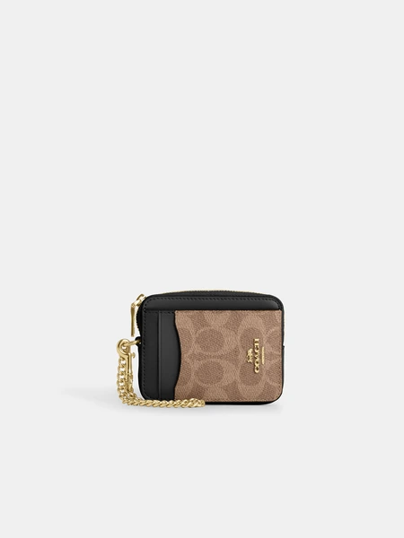 Картхолдер Coach на молнии