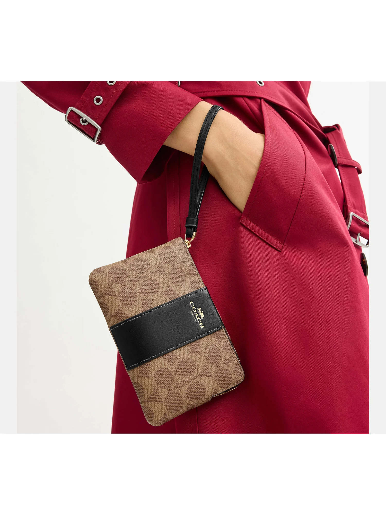 Кошелек-браслет Coach Corner Zip — 16