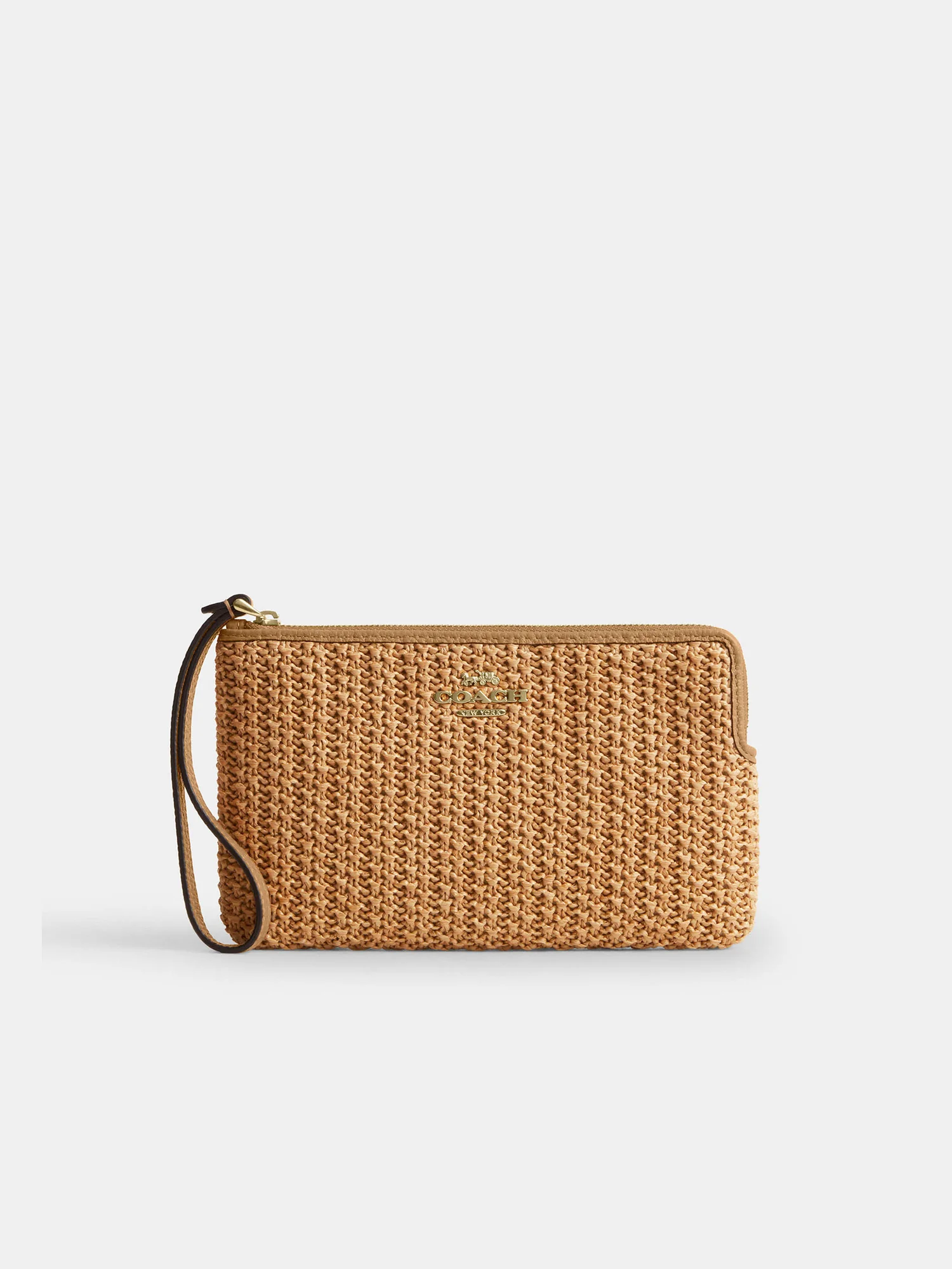 Большой кошелёк на запястье Coach с угловой молнией — 5