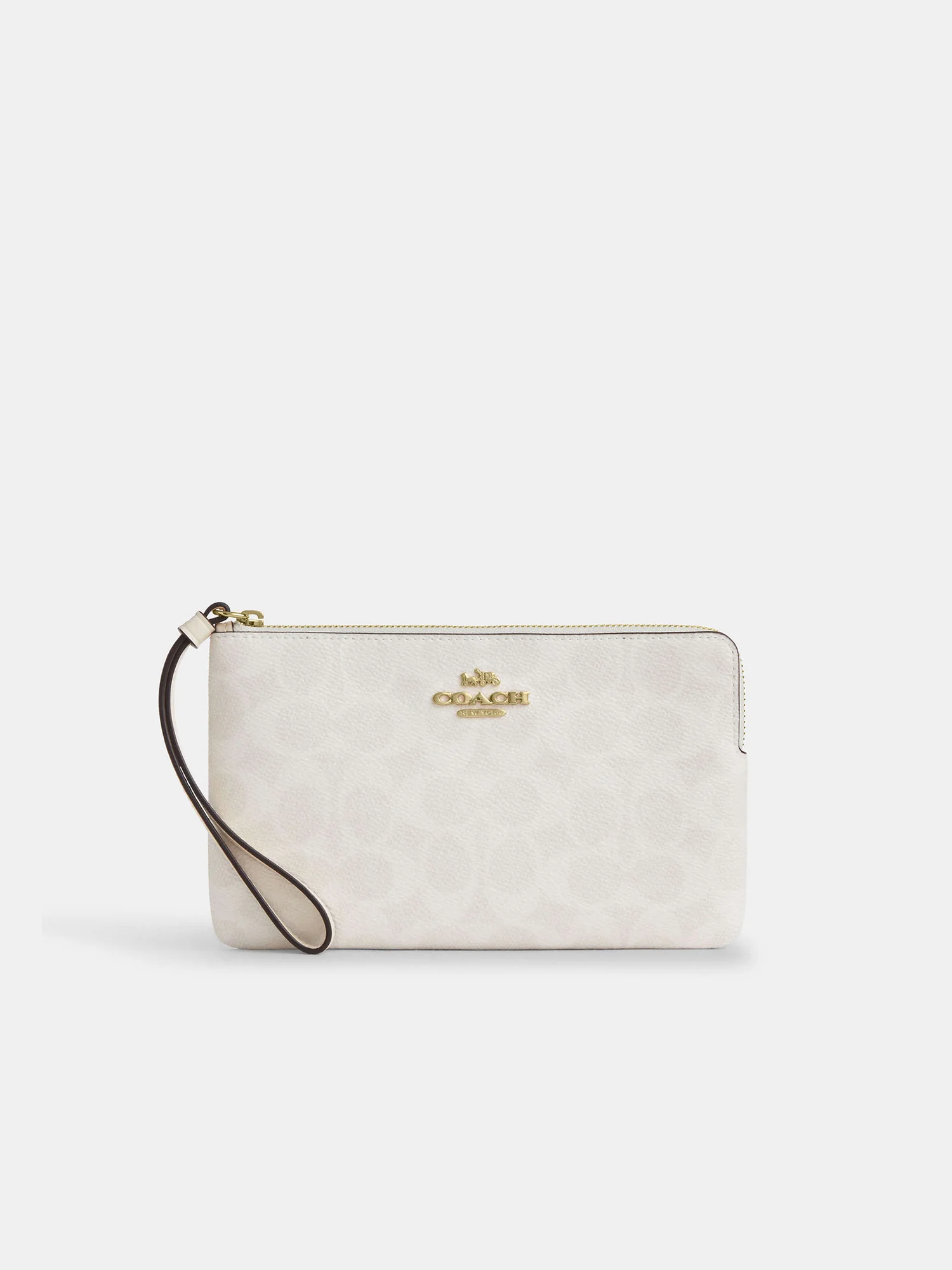 Большой кошелёк на запястье Coach с угловой молнией — 2
