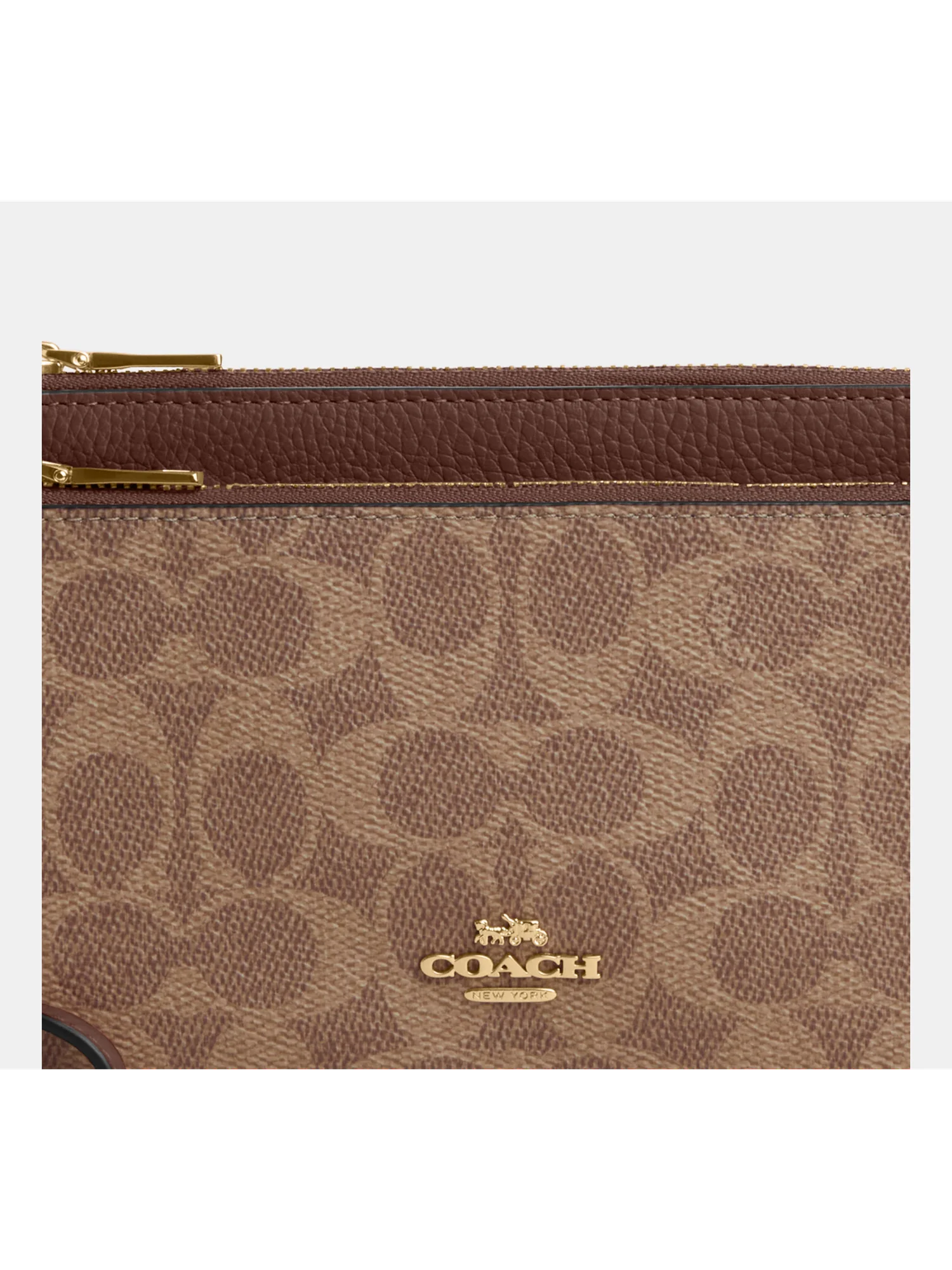 Кошелек на запястье Coach на двух молниях — 10