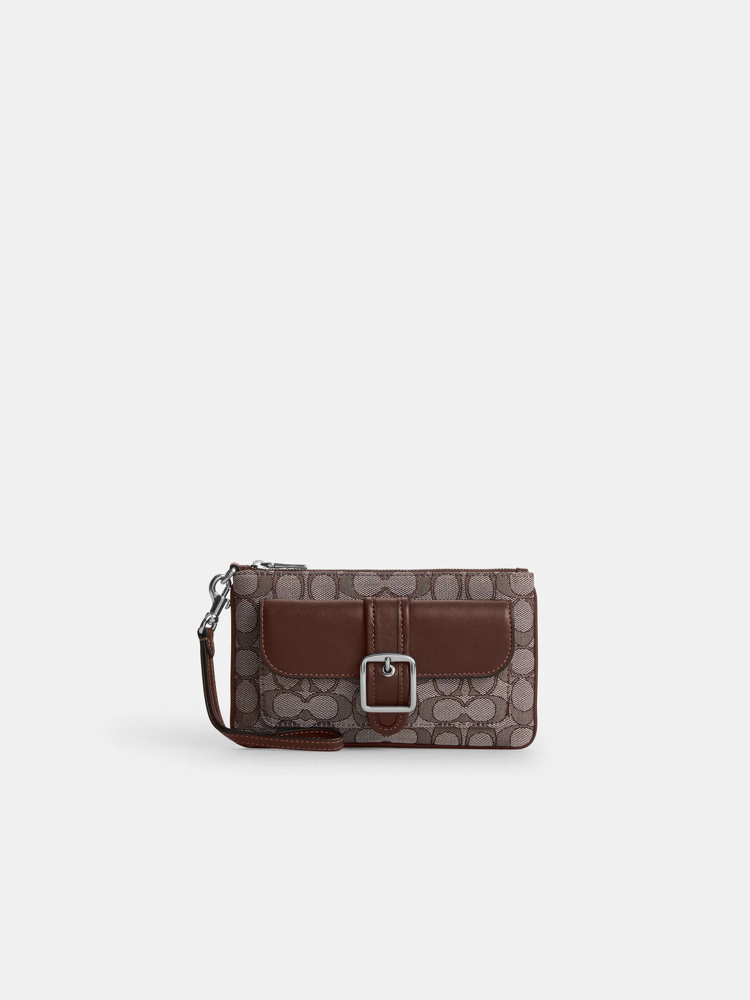 Клатч на запястье Coach Ashton из фирменного жаккарда — 2
