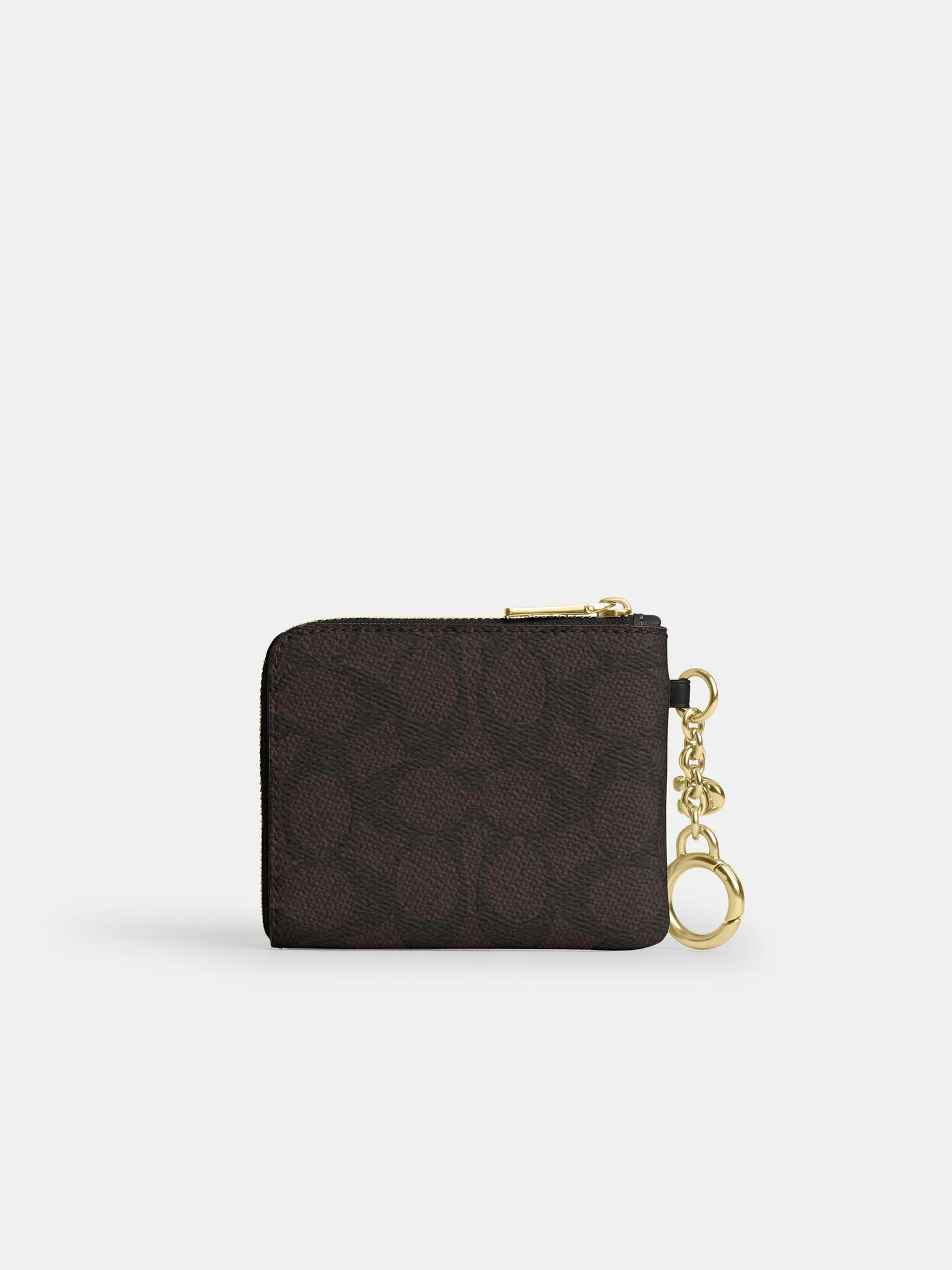 Кошелёк Coach Small Corner Zip из фирменного канваса — 10