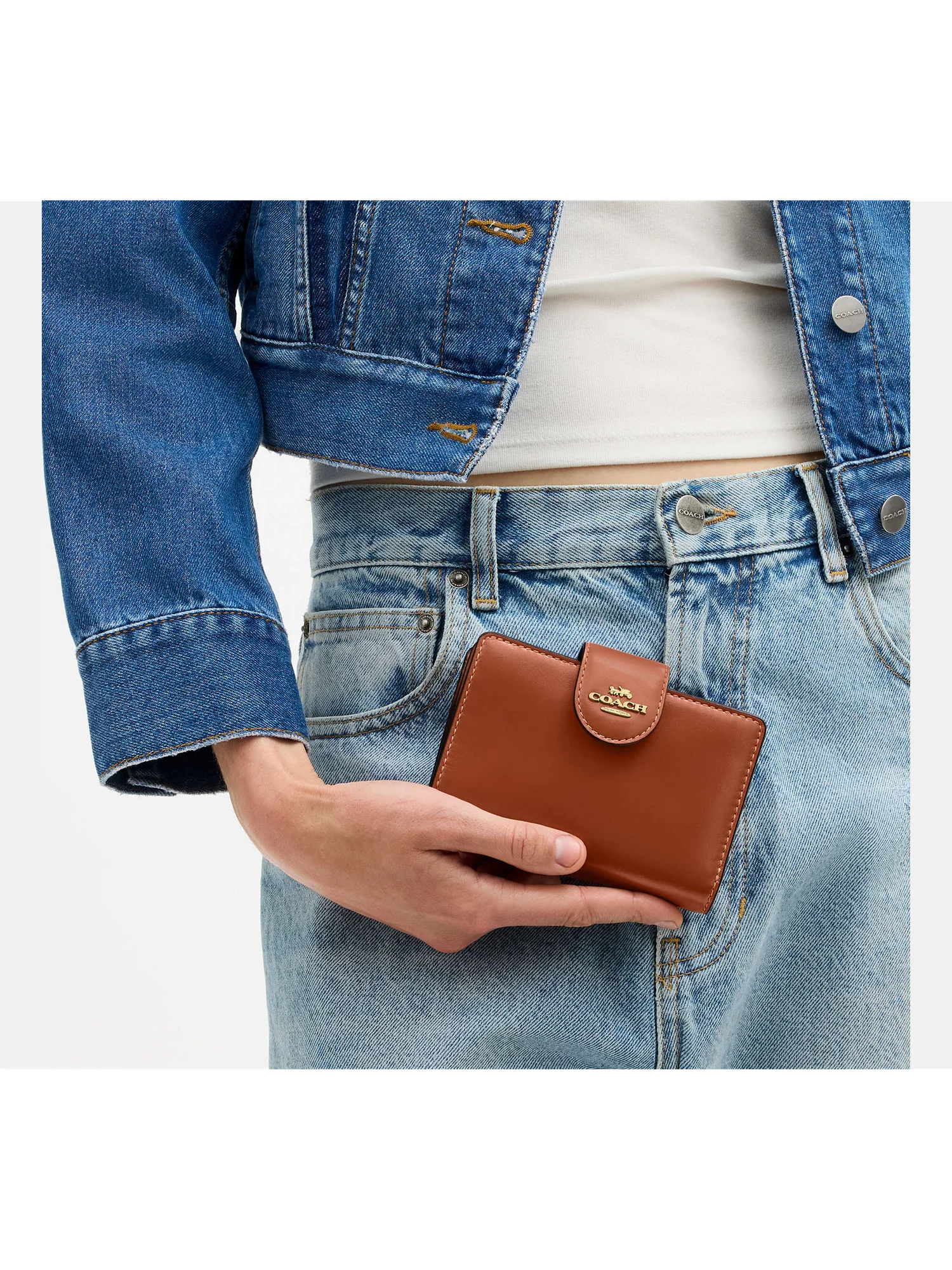 Кошелёк Coach Medium Corner Zip — 8