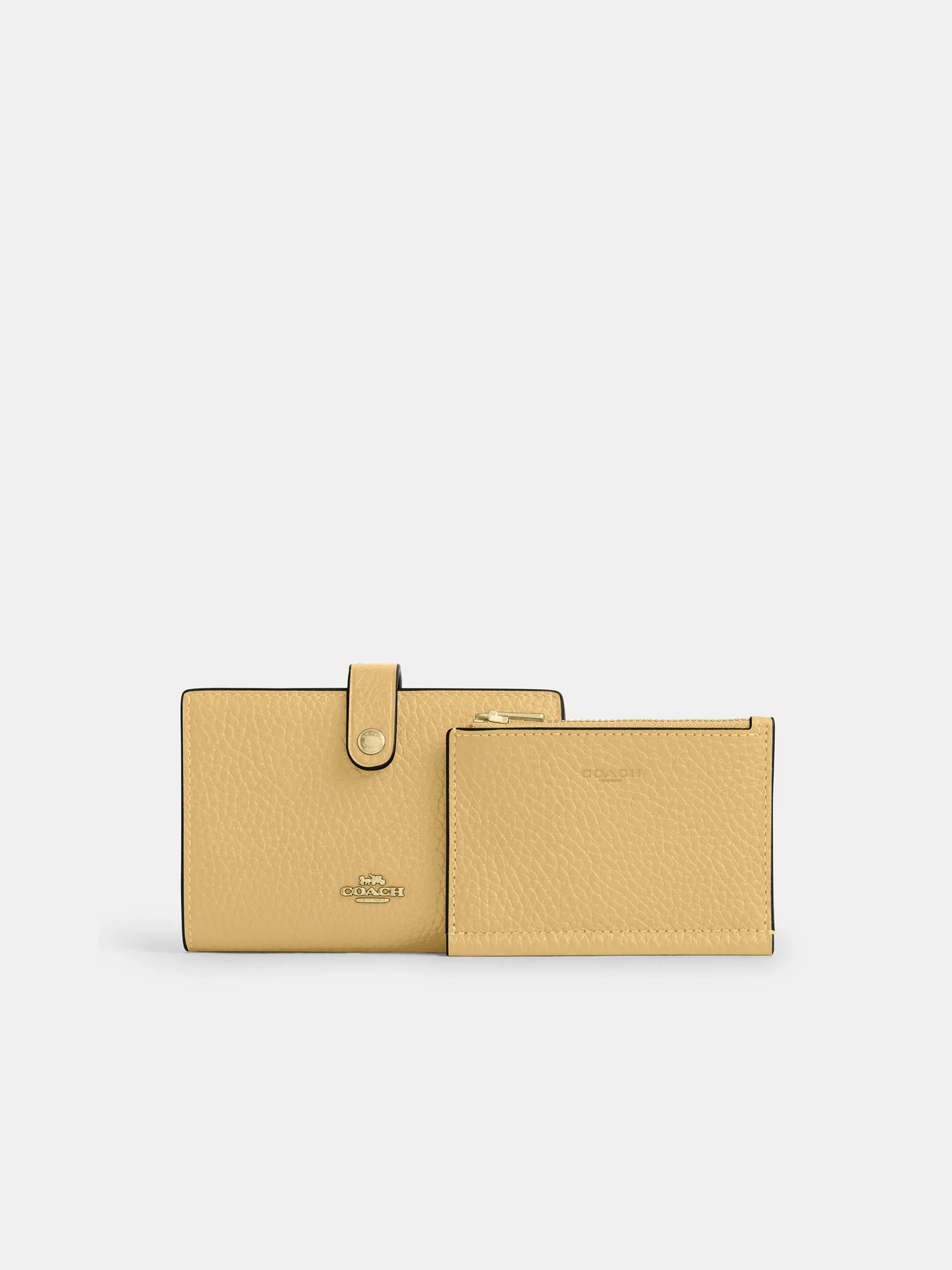 Кожаный кошелёк Coach 2-в-1 — 9