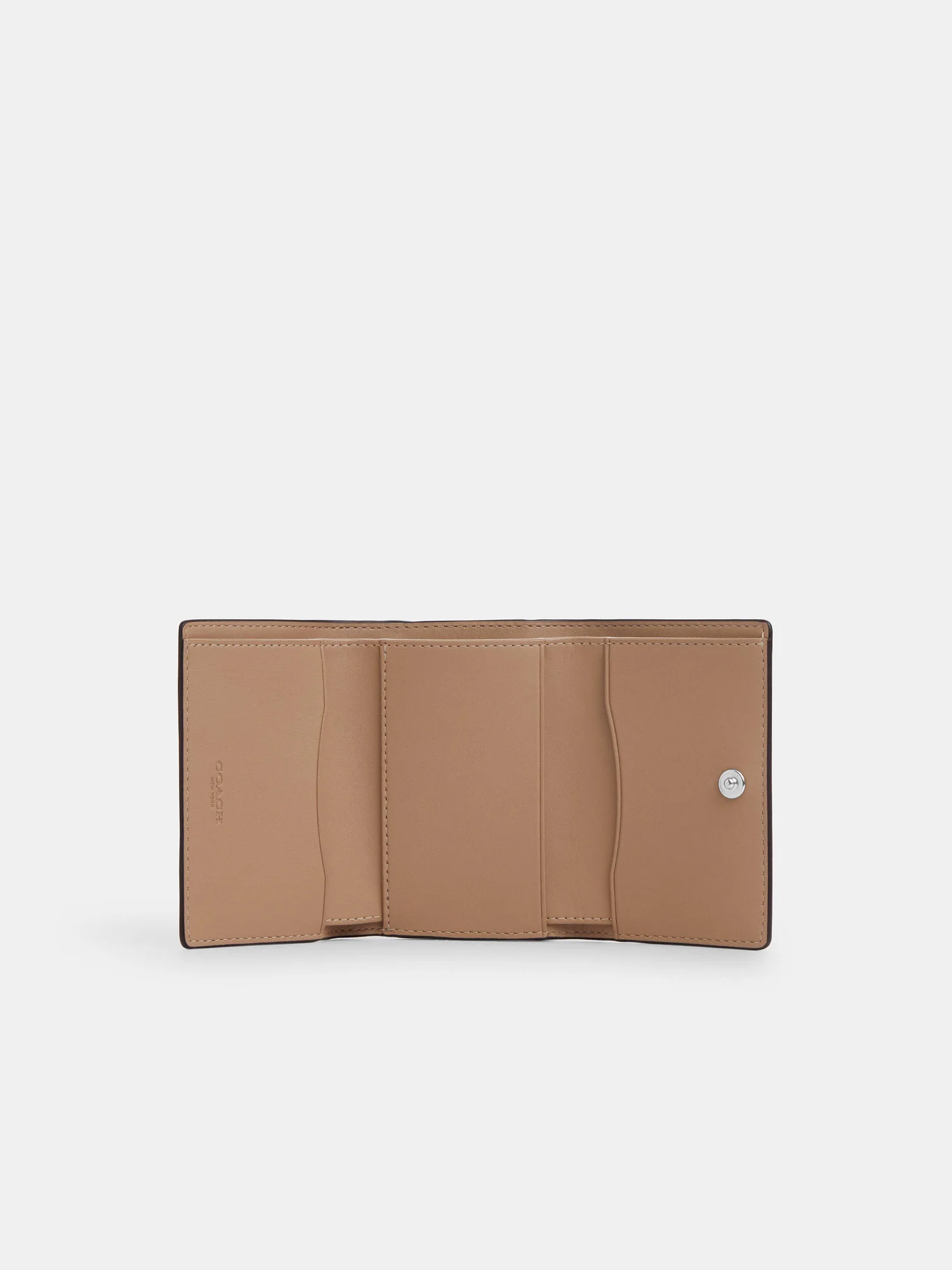 Компактный кошелек Coach из кожи — 7