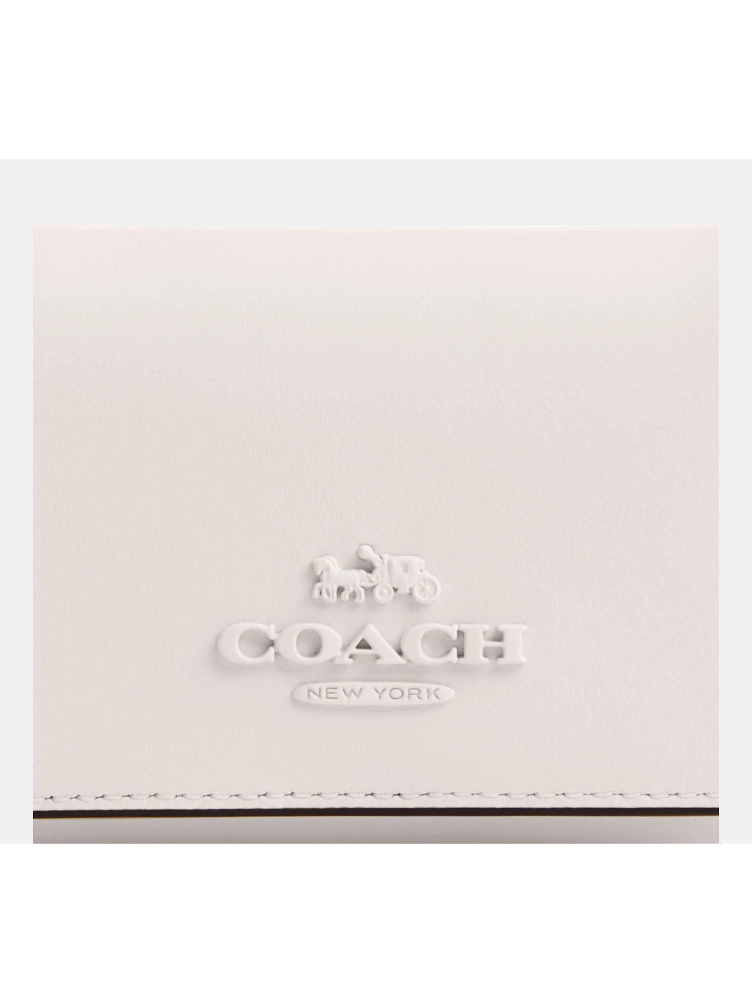 Компактный кошелек Coach из кожи — 8
