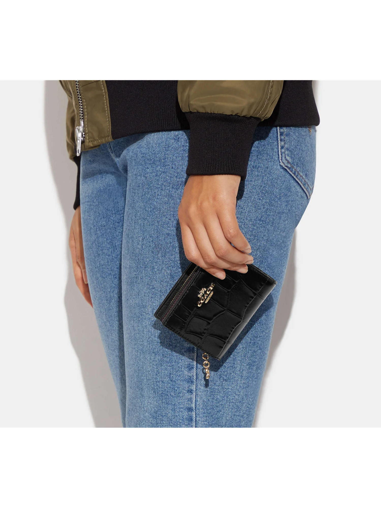 Кошелёк на кнопке Coach — 9