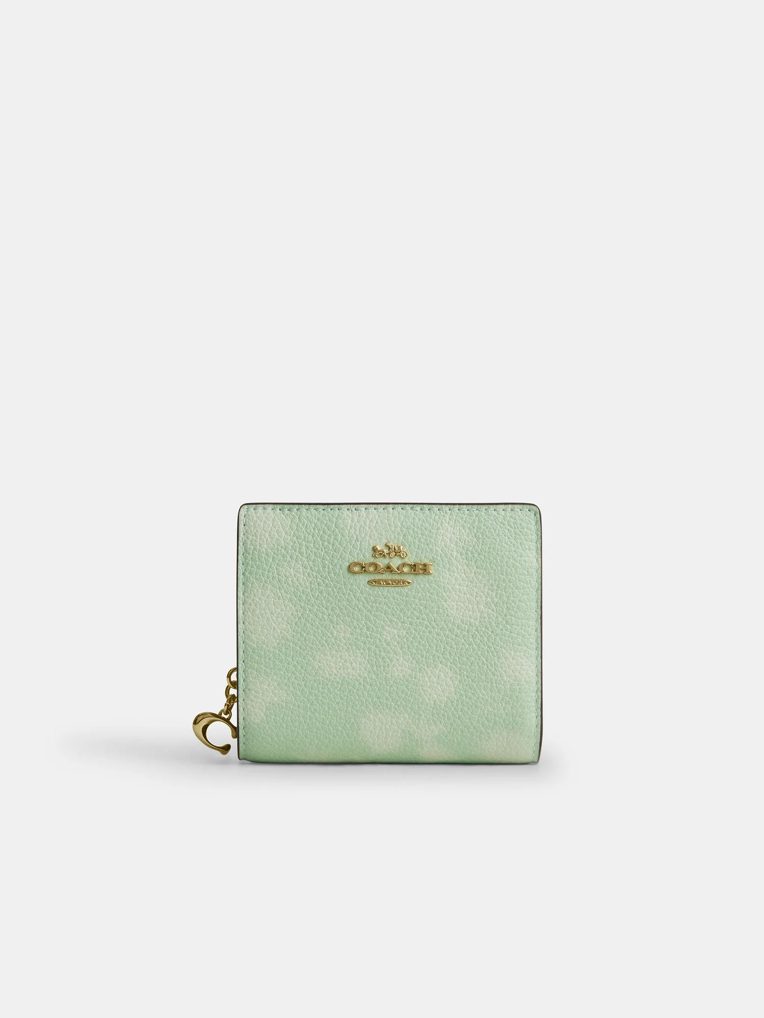Кошелёк Coach с цветочным принтом — 1