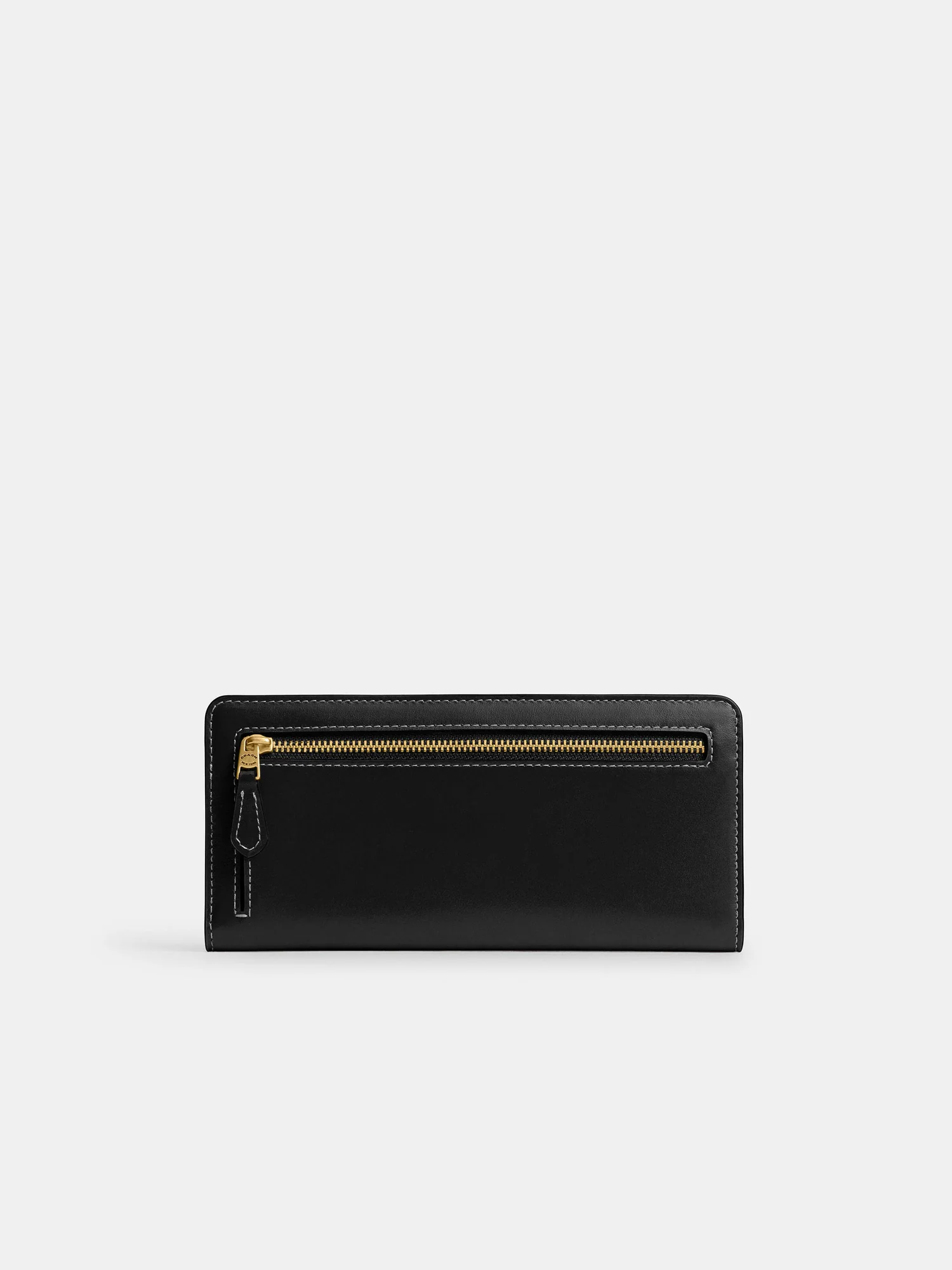 Женский длинный кожаный кошелек Coach Essential Slim — 5