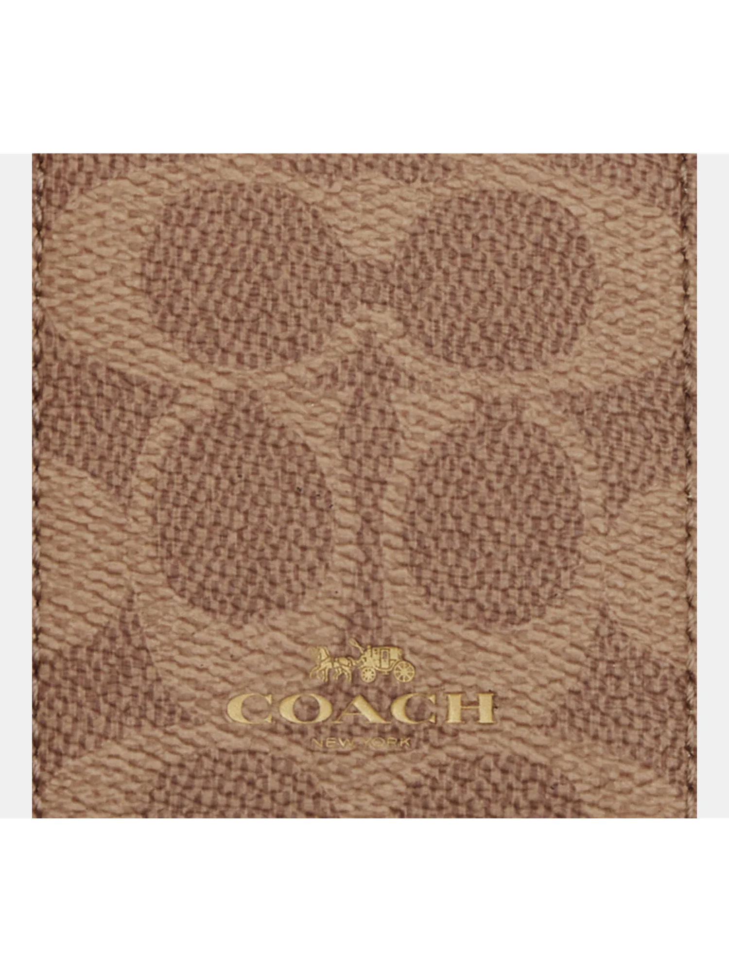 Картхолдер Coach на шнурке для бейджа из фирменного канваса — 8
