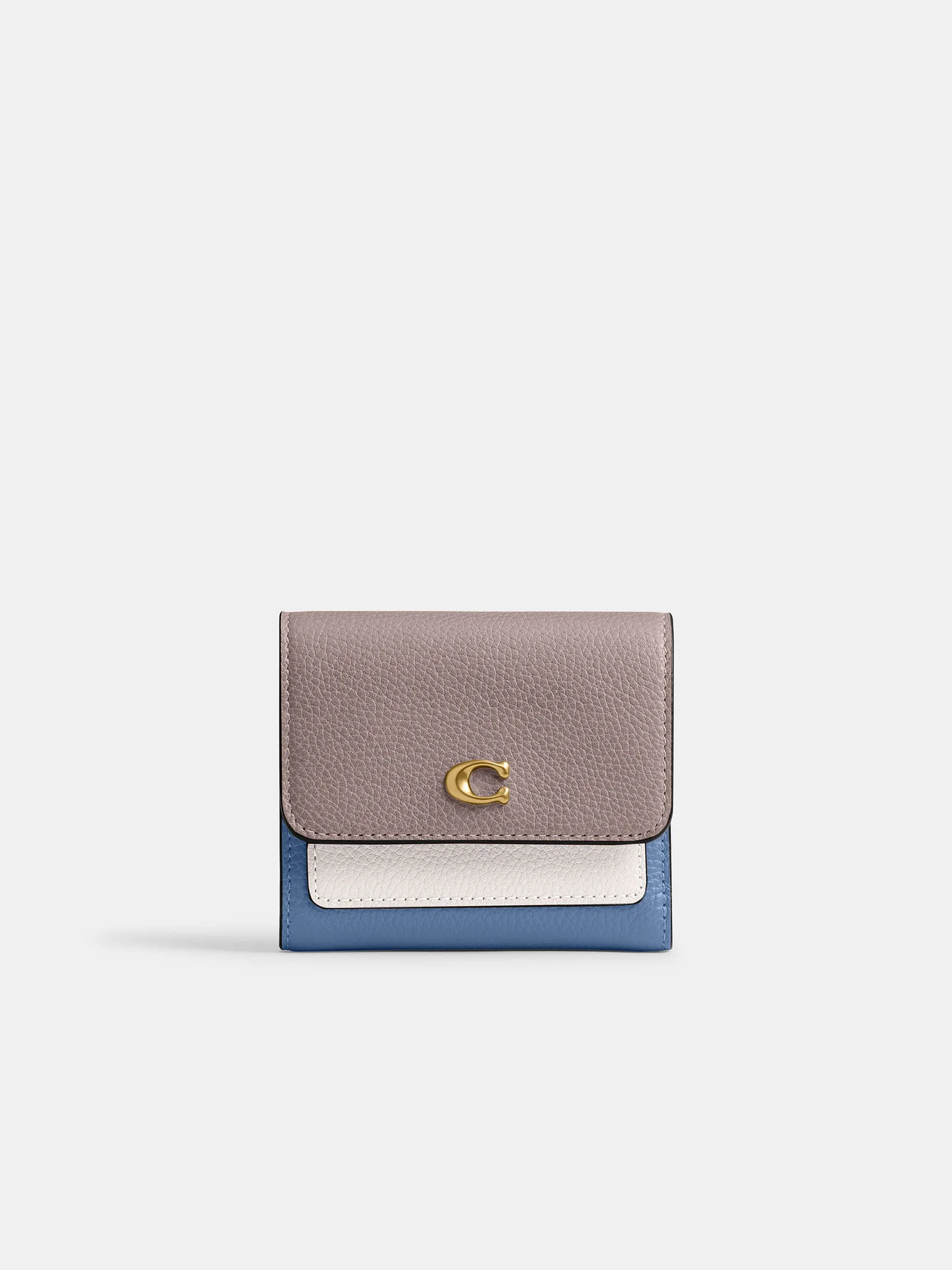 Кошелёк Coach Mila Small Flap в стиле колор-блок — 2