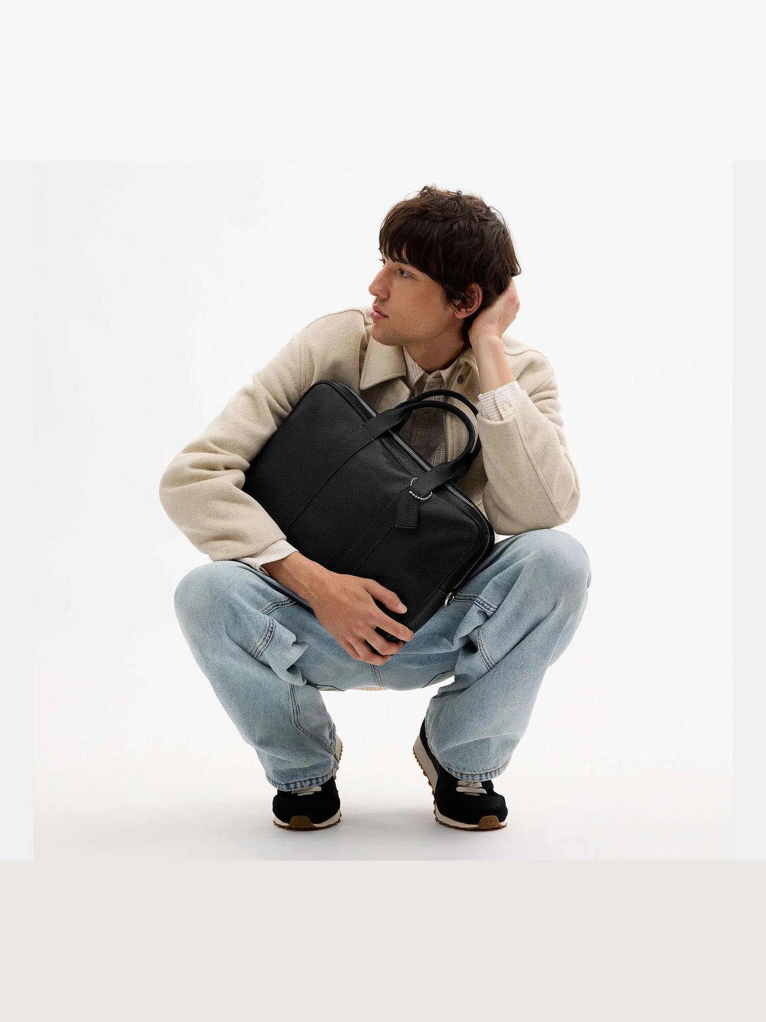 Деловая сумка-портфель Coach Austin для ноутбука — 9