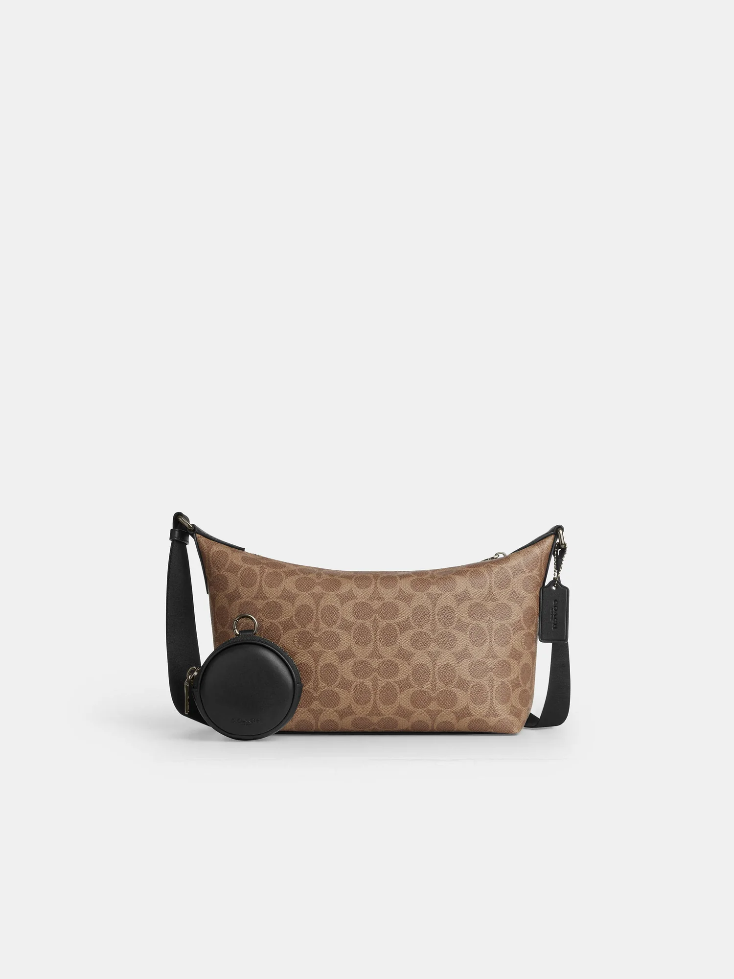 Маленькая сумка-кроссбоди Coach Finn Signature Canvas — 3
