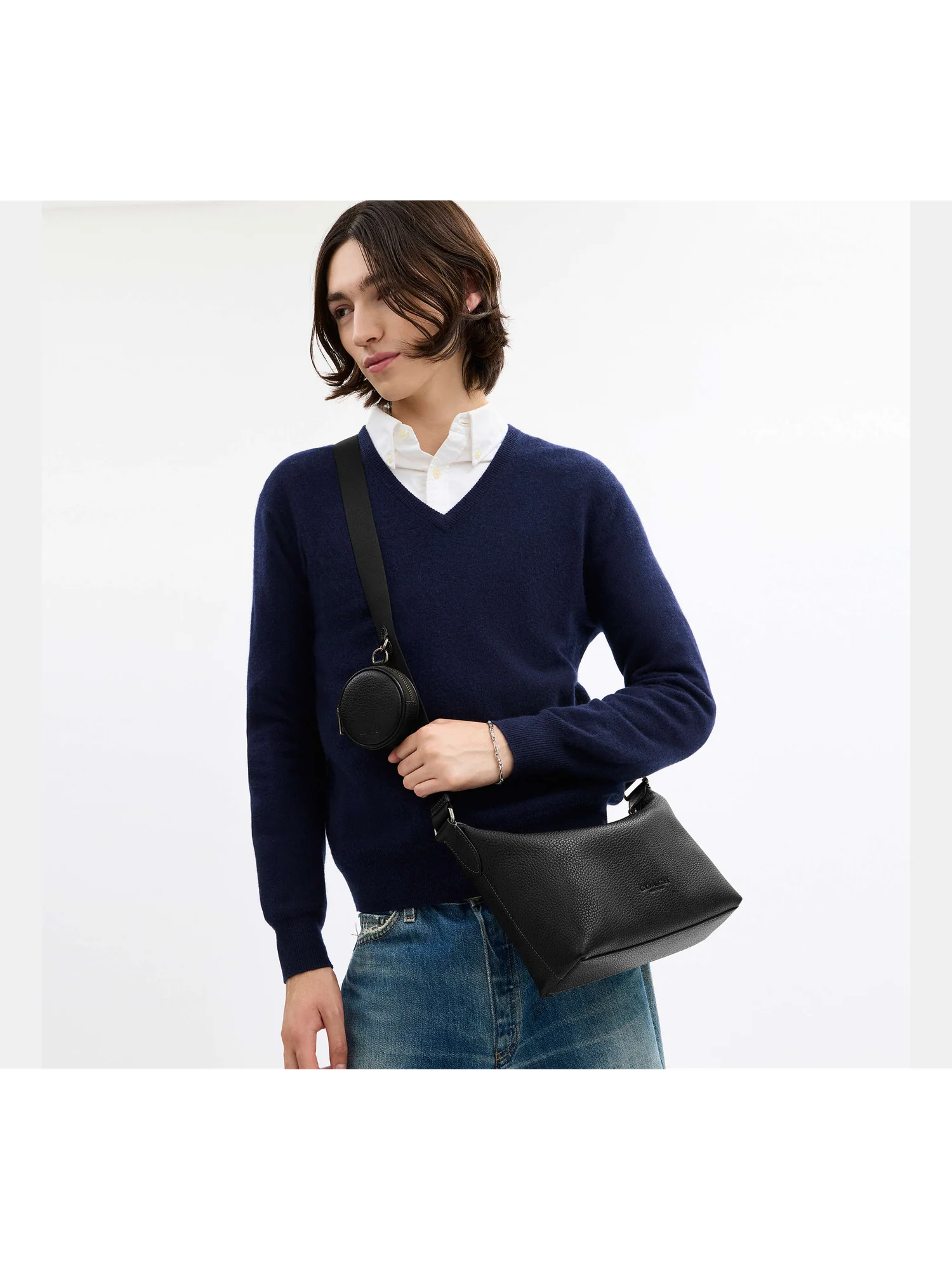 Маленькая сумка-кроссбоди Coach Finn с футляром — 8