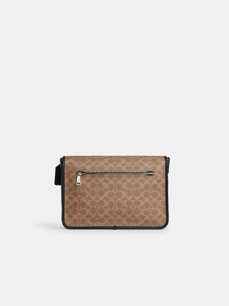 Сумка-мессенджер Coach Colby 32 из фирменного текстиля
