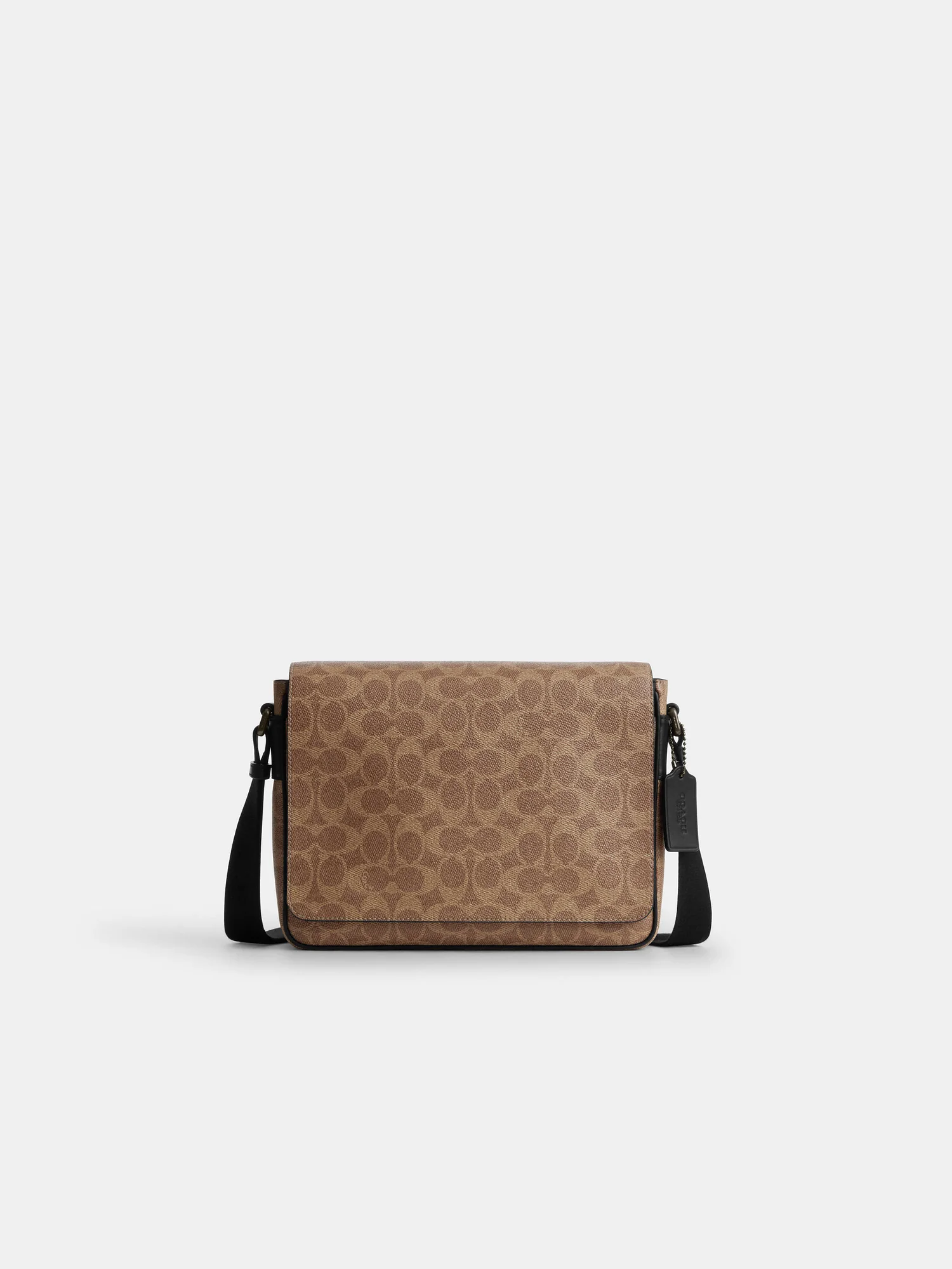 Сумка-мессенджер Coach Jack из фирменного текстиля — 2