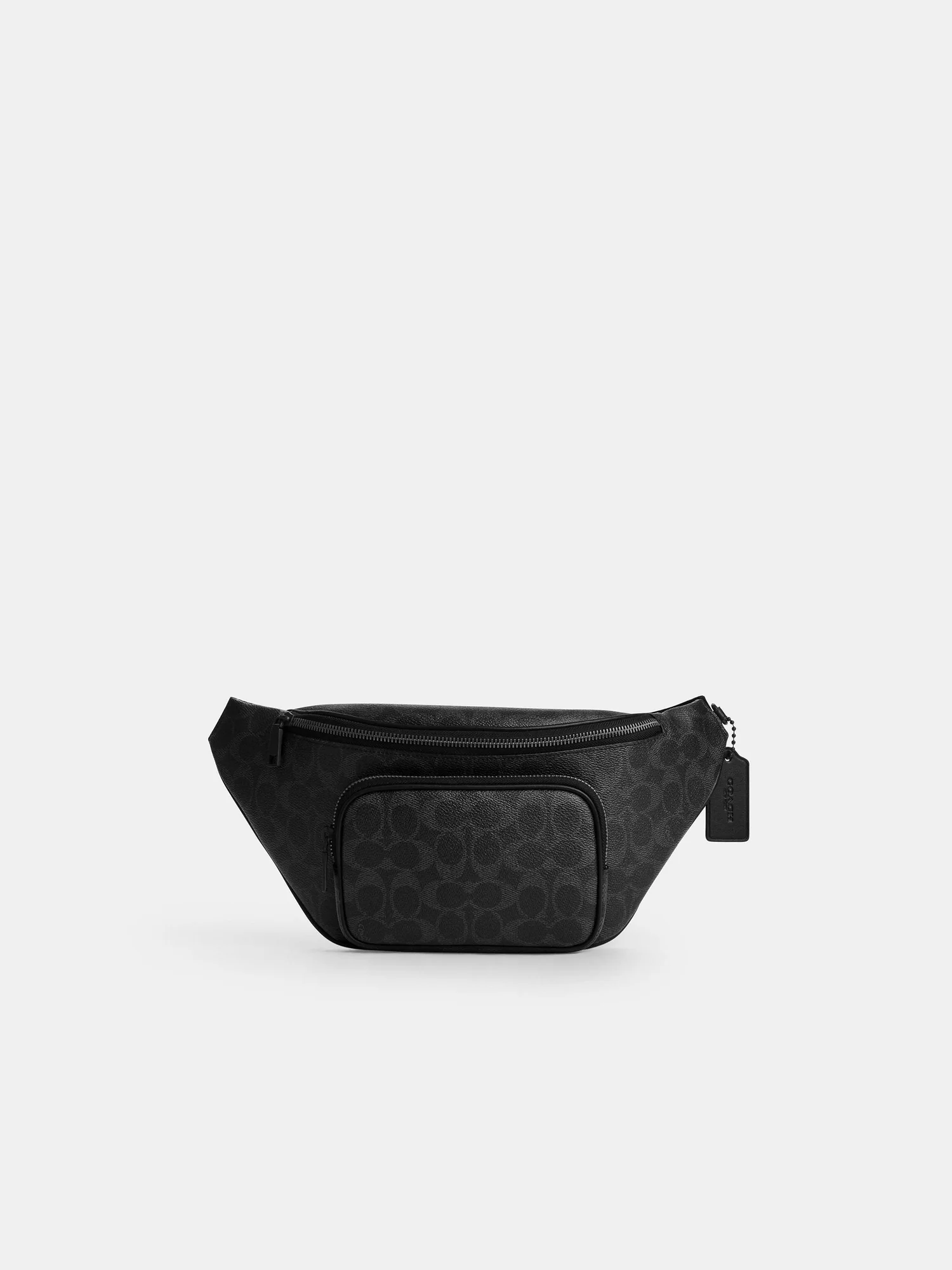 Поясная сумка Coach Travis 35 из фирменного текстиля — 11