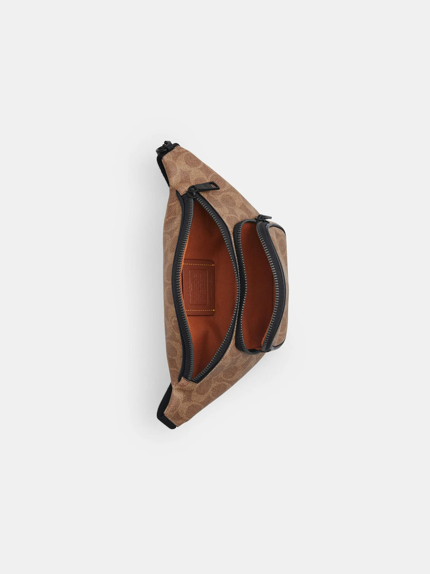 Поясная сумка Coach Travis 30 из фирменного текстиля — 14
