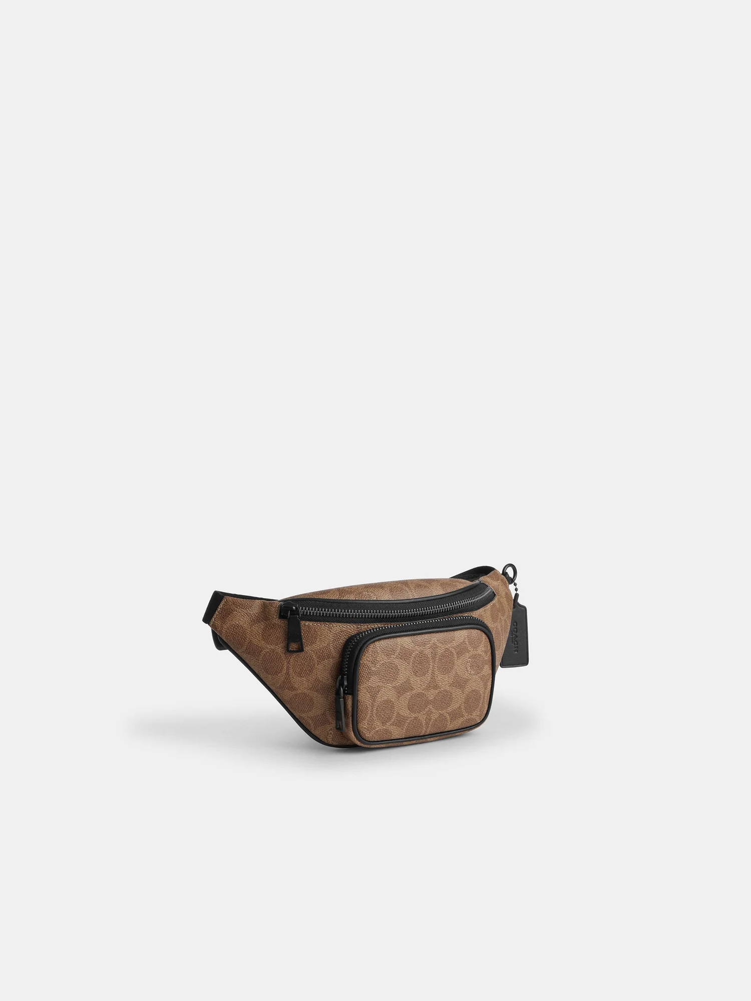 Поясная сумка Coach Travis 30 из фирменного текстиля — 15