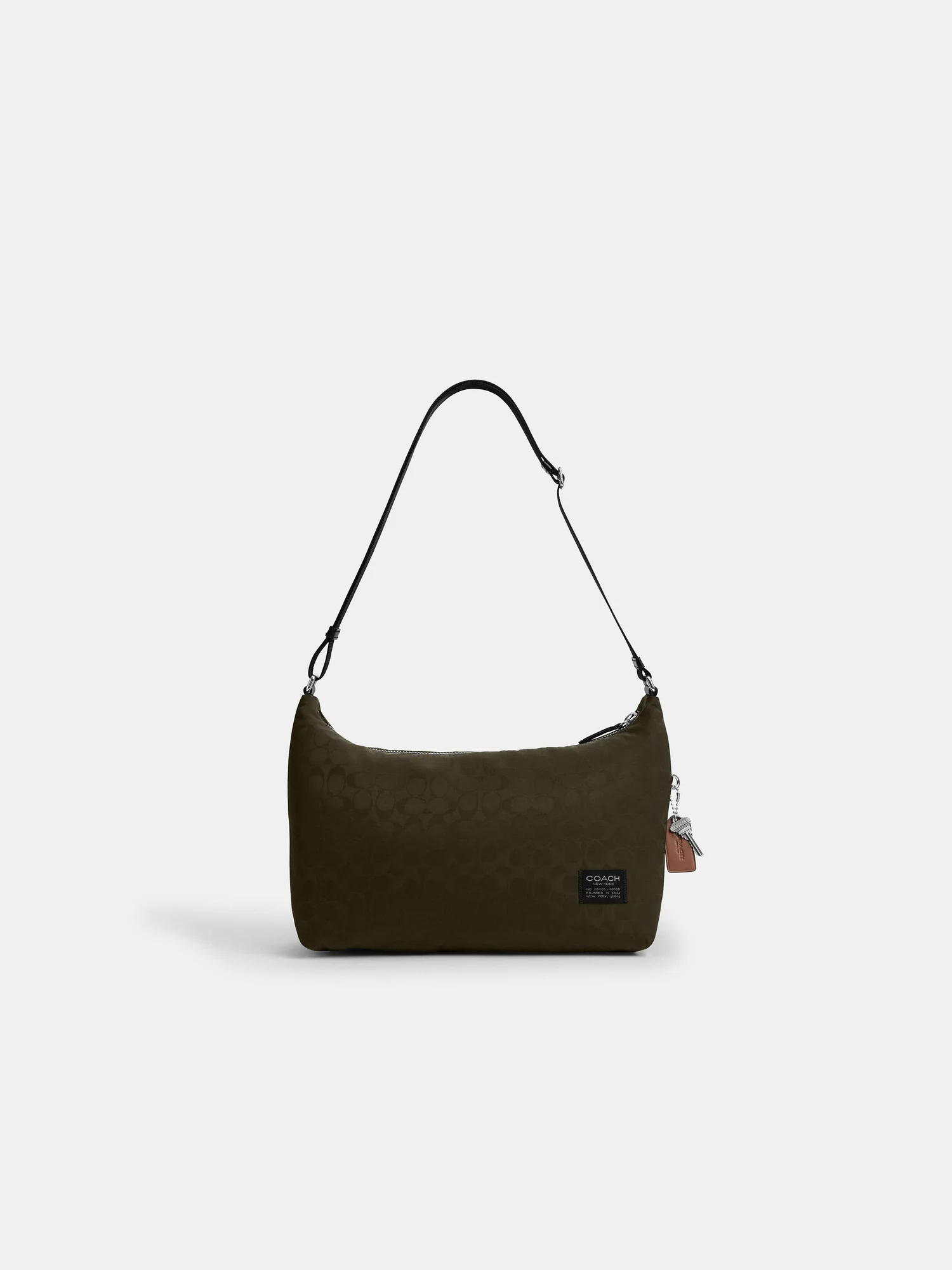 Сумка кросс-боди Coach Leo из сигнатурного нейлона — 6