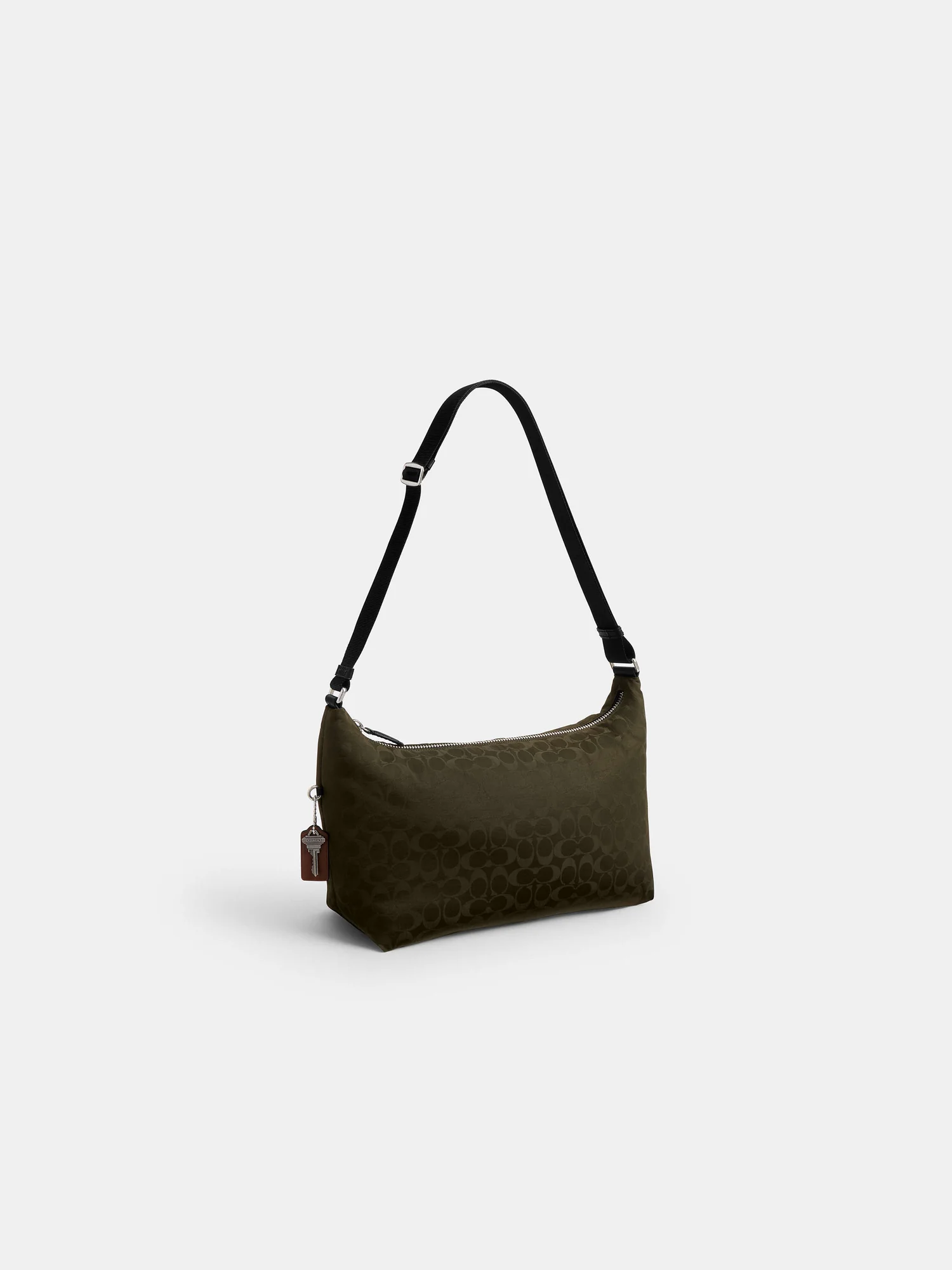Сумка кросс-боди Coach Leo из сигнатурного нейлона — 10