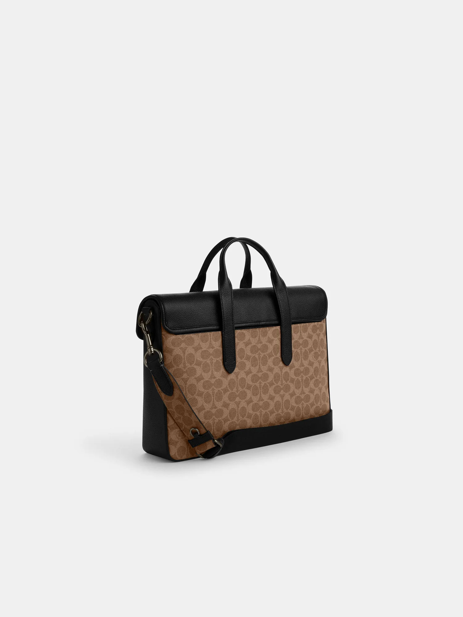 Сумка-портфель Coach Sullivan из сигнатурного канваса — 17