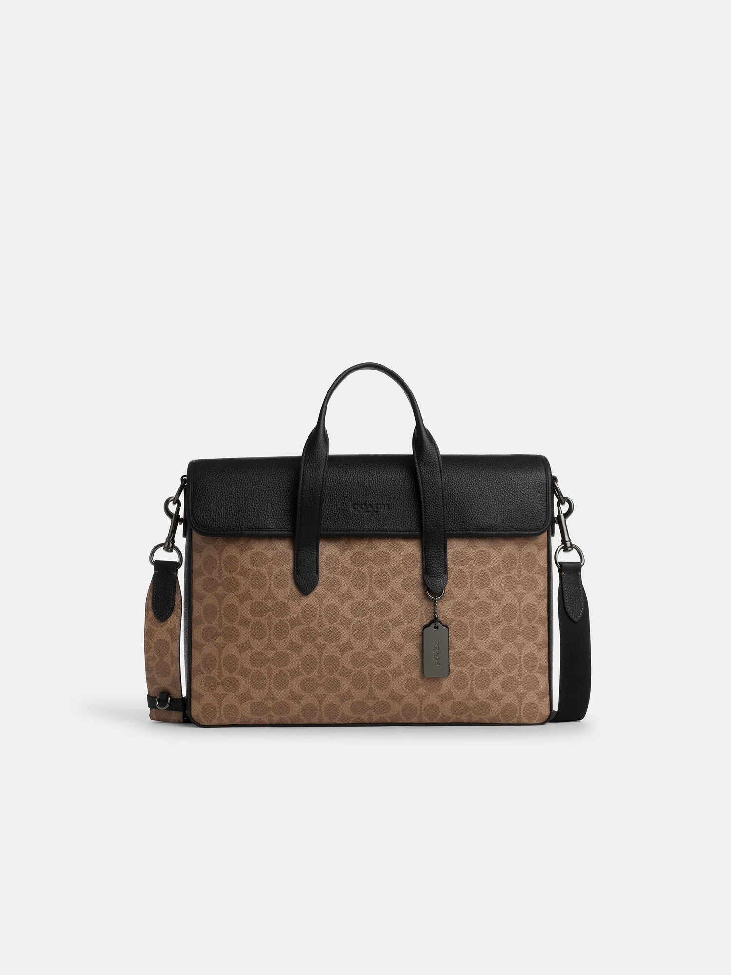 Сумка-портфель Coach Sullivan из сигнатурного канваса — 6