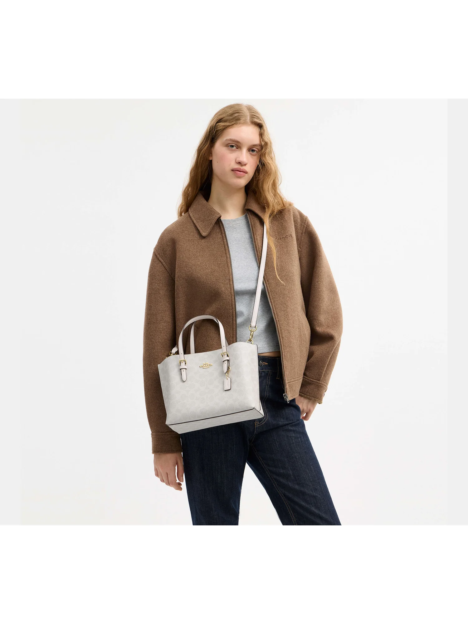 Сумка-тоут Coach Mollie 25 — 7