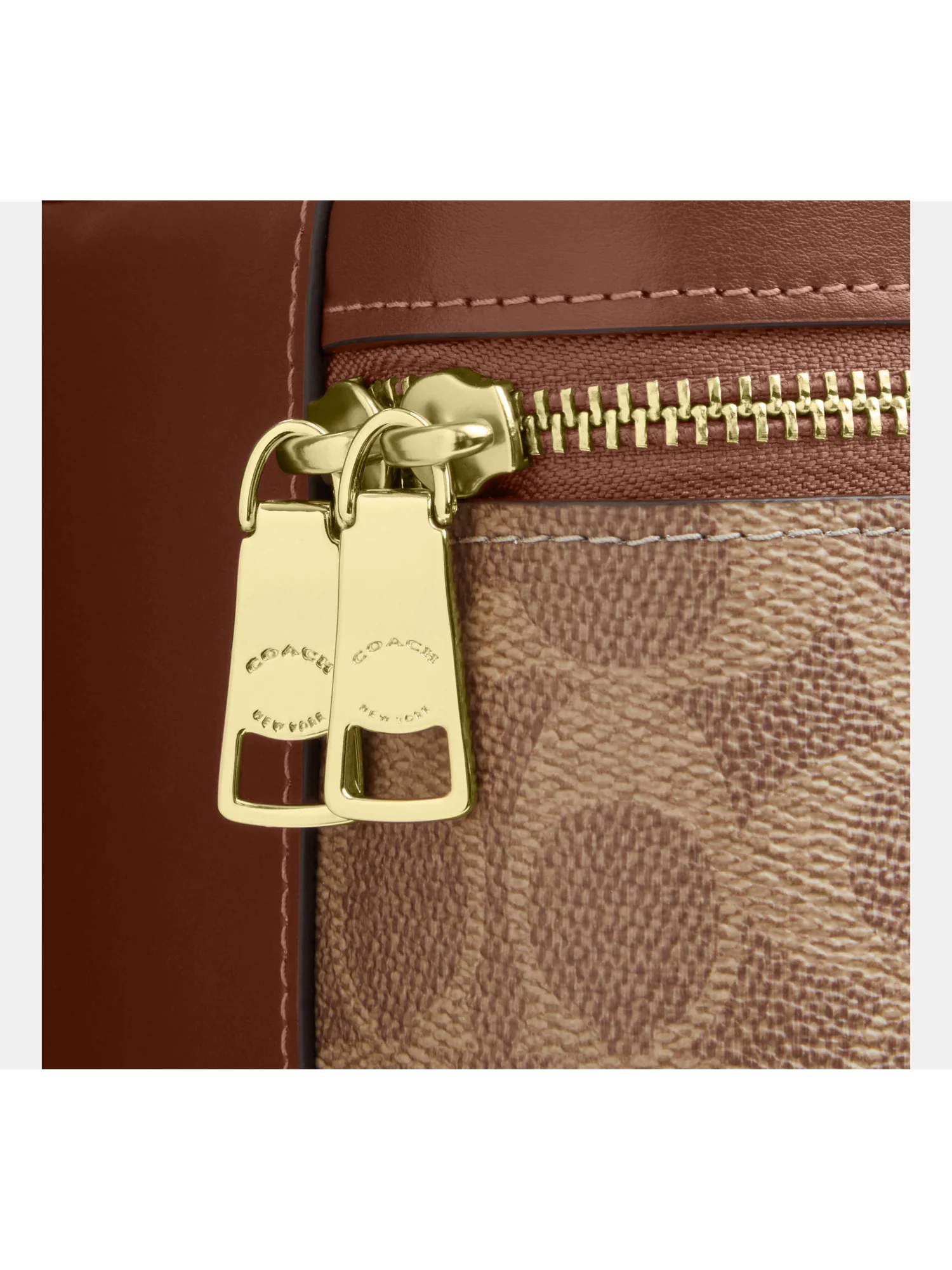 Сумка кросс-боди Coach Rainer 18 из канваса Signature — 4