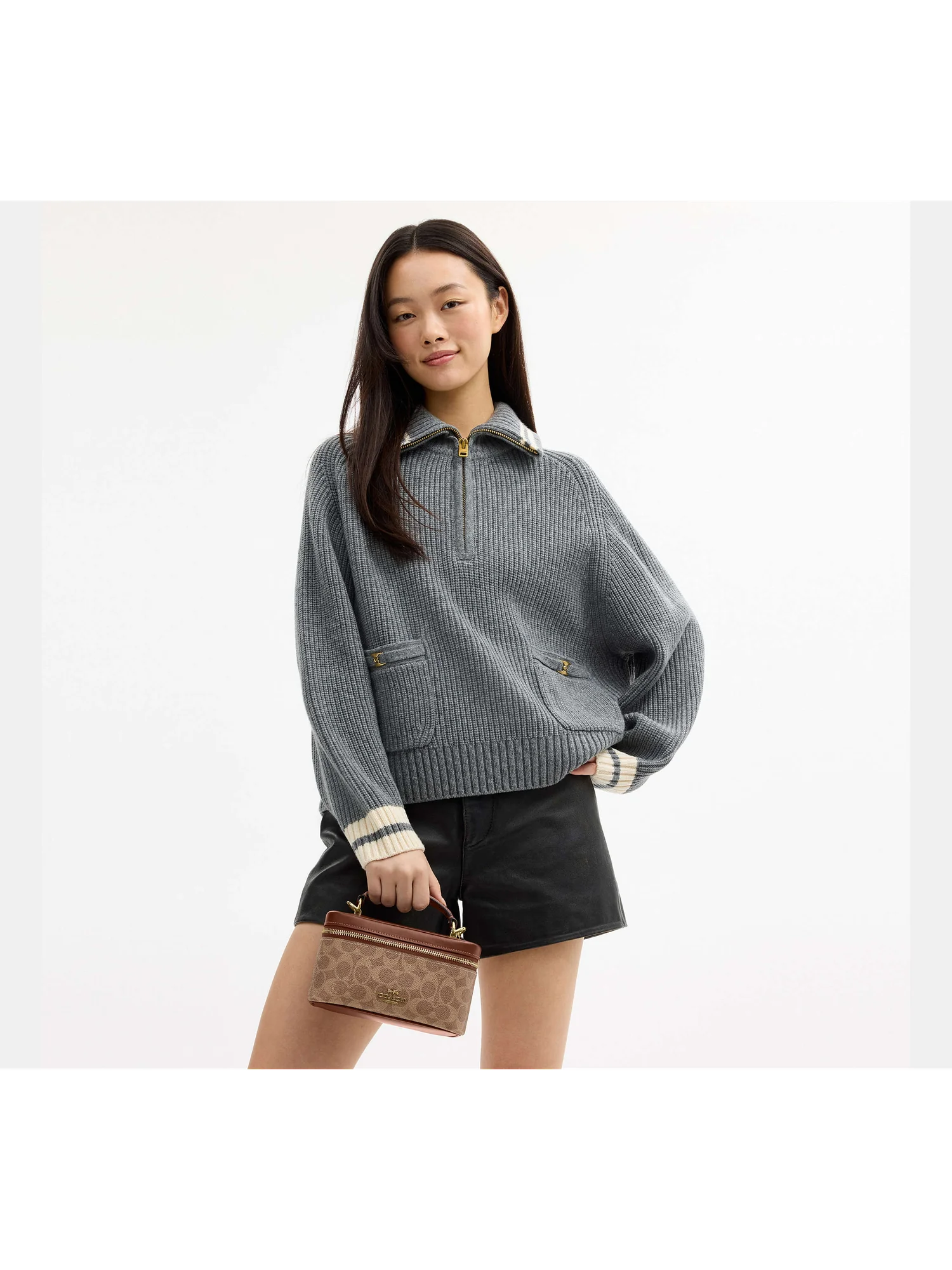 Сумка кросс-боди Coach Rainer 18 из канваса Signature — 8